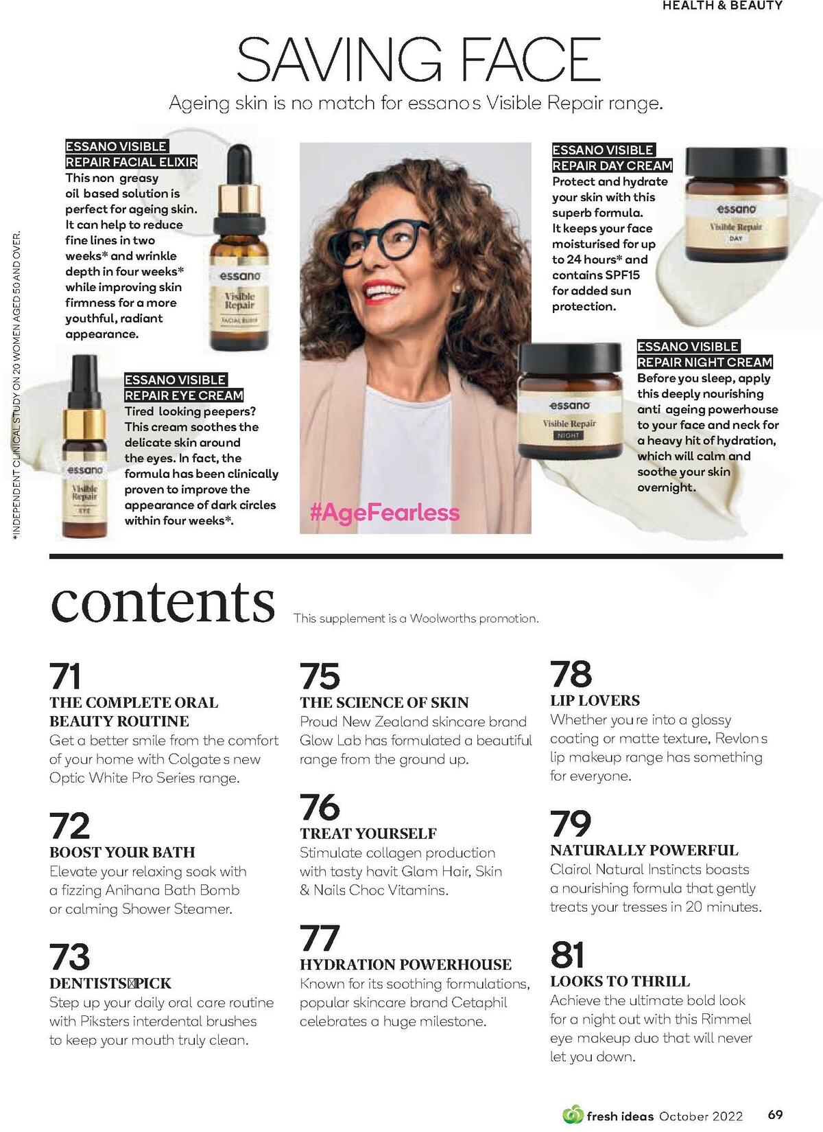 Woolworths Fresh Ideas Magazine October Catalogues from 1 October