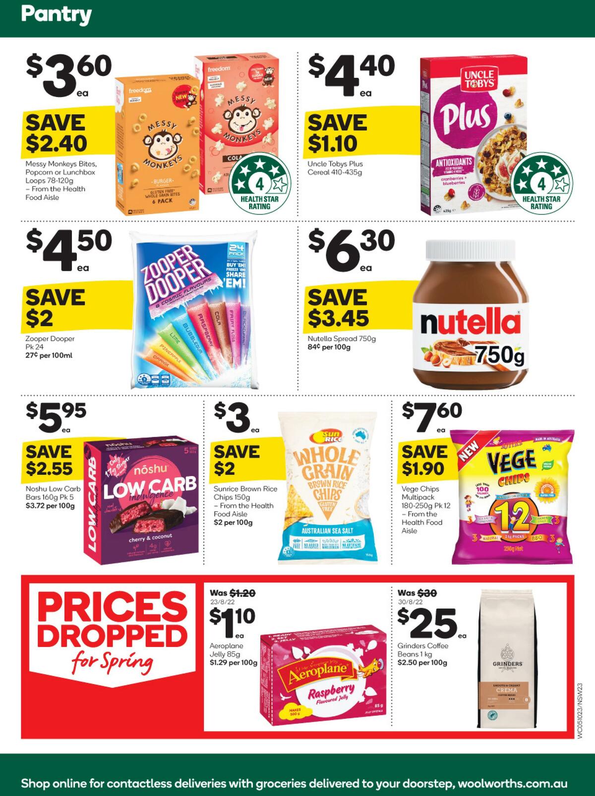 Woolworths Catalogues from 5 October