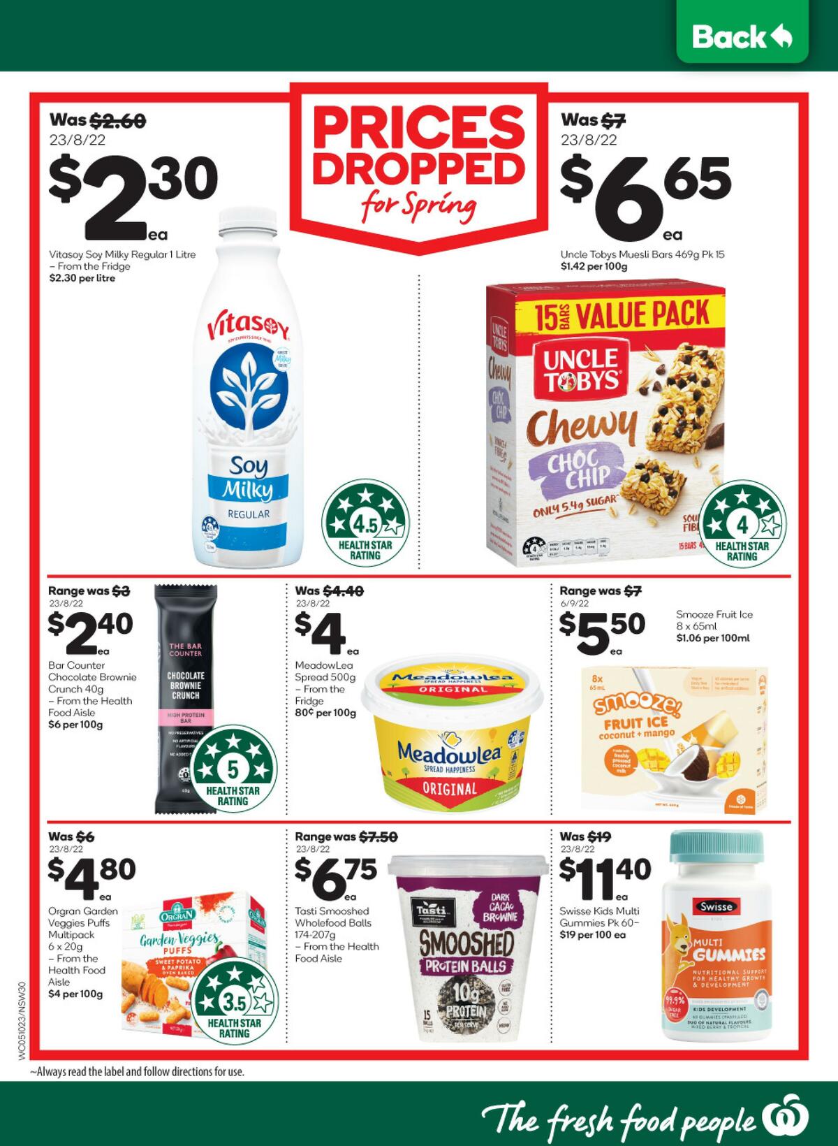 Woolworths Catalogues from 5 October