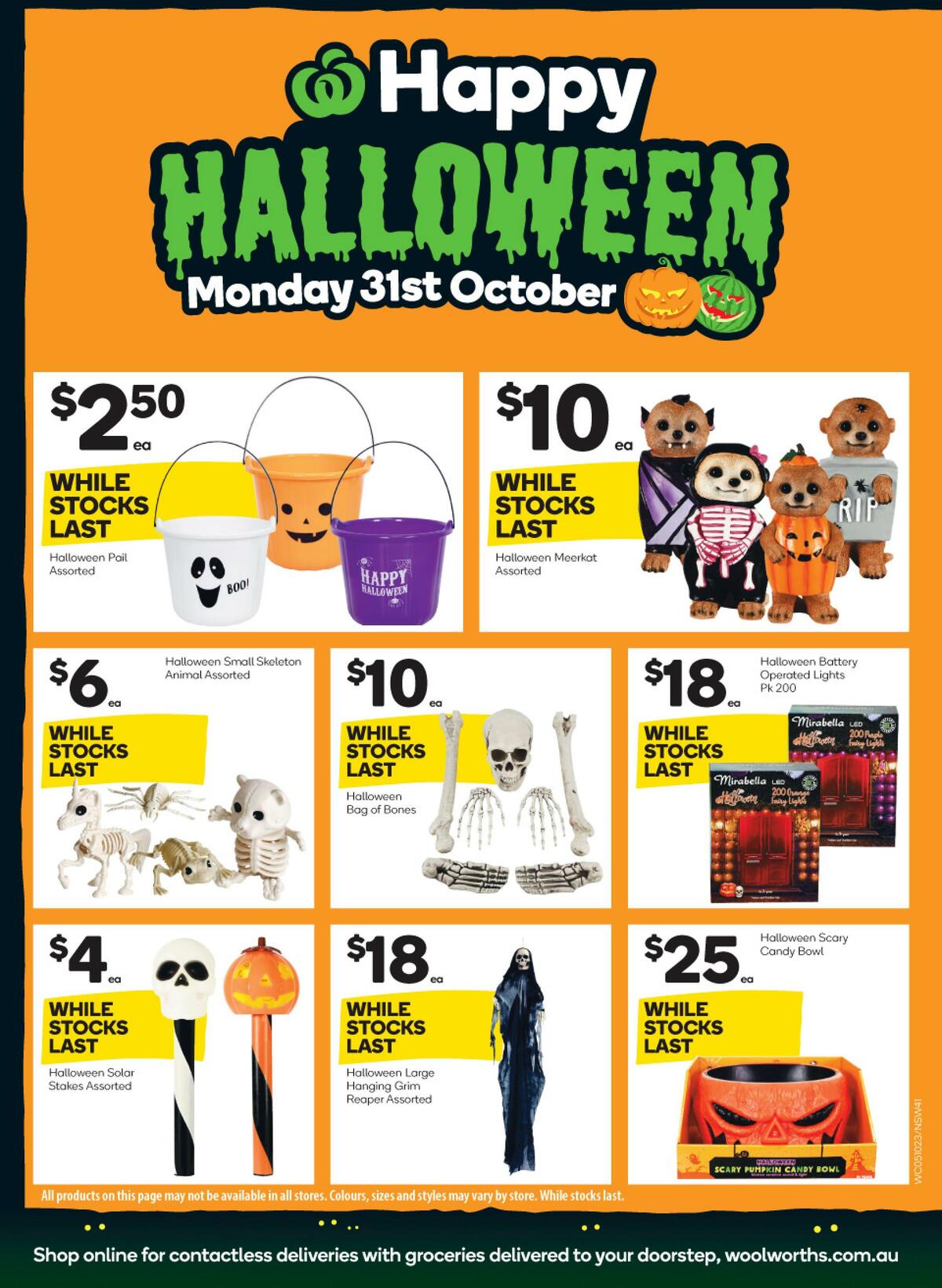 Woolworths Catalogues from 5 October
