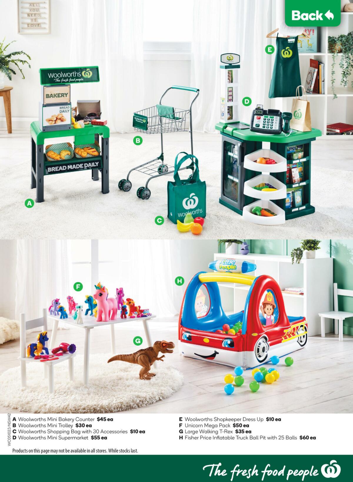 Woolworths Catalogues from 5 October