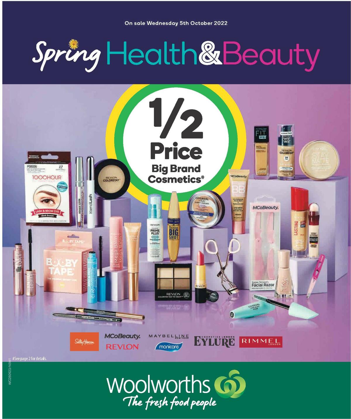 Woolworths Health & Beauty Catalogues from 5 October