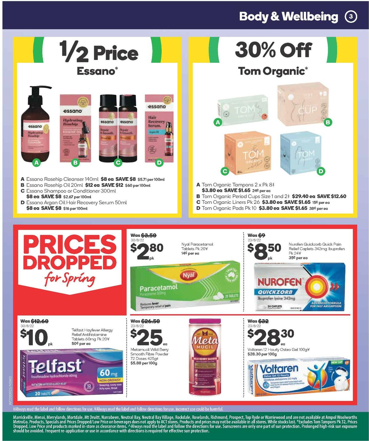 Woolworths Health & Beauty Catalogues from 5 October