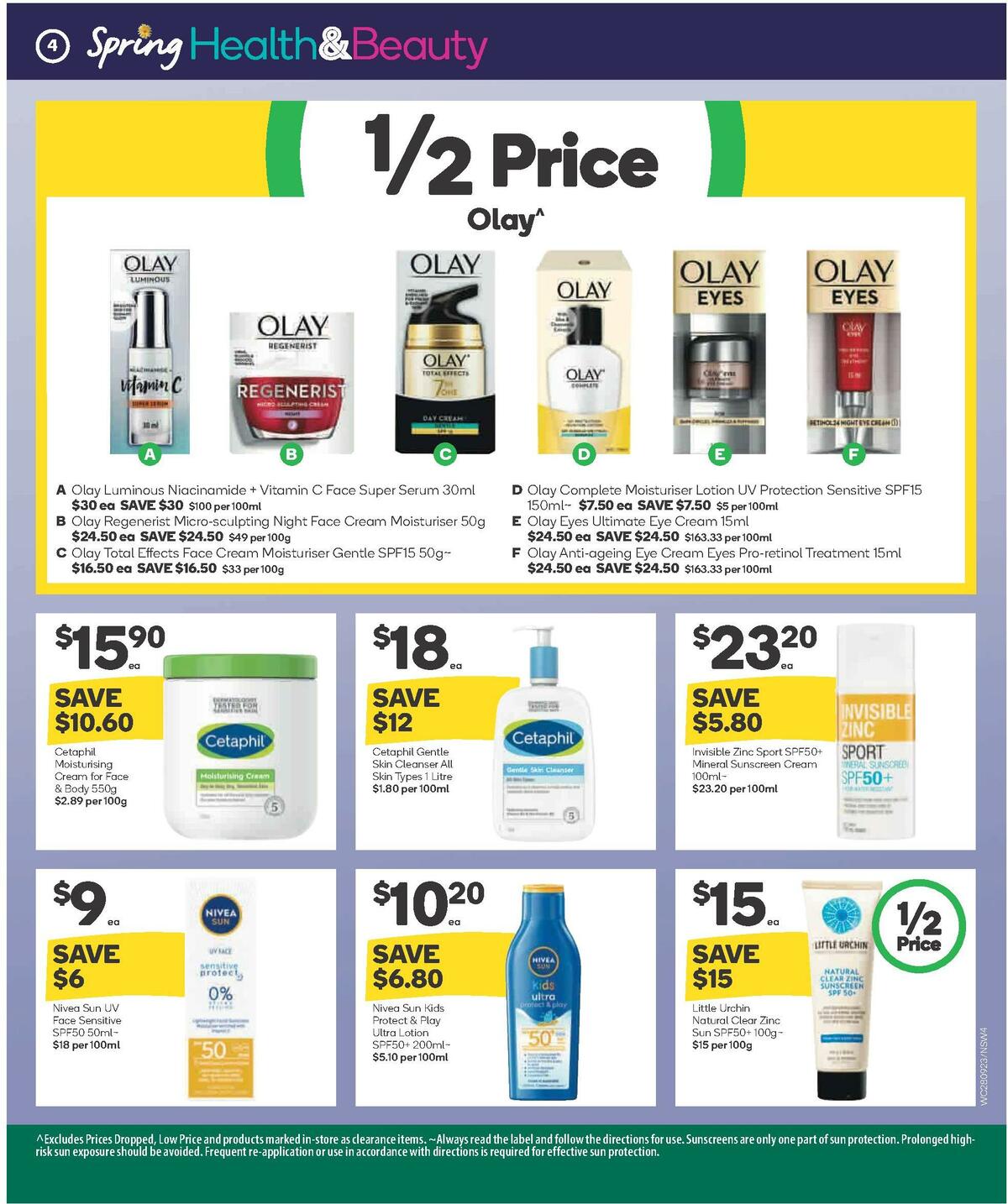 Woolworths Health & Beauty Catalogues from 5 October