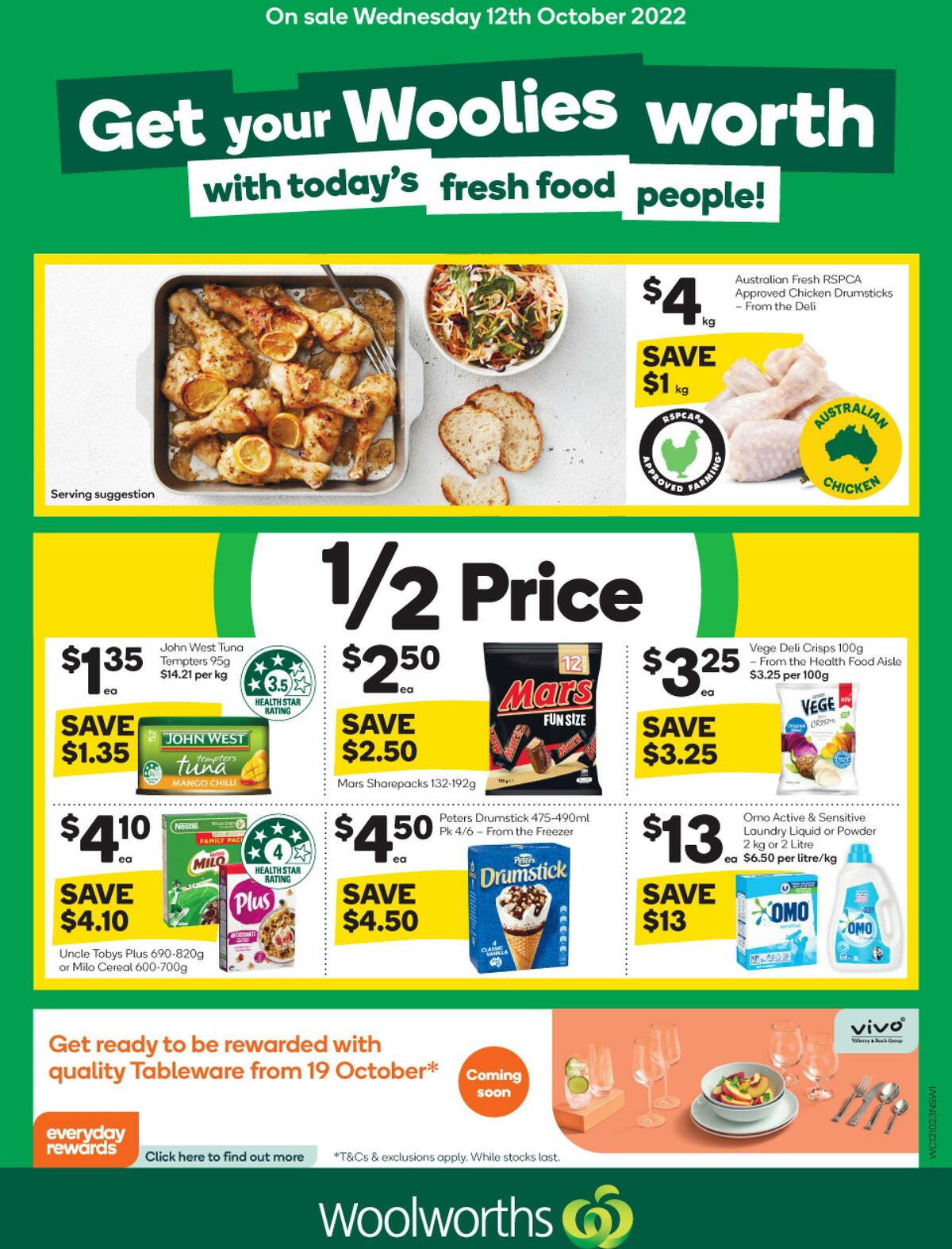Woolworths Catalogues from 12 October