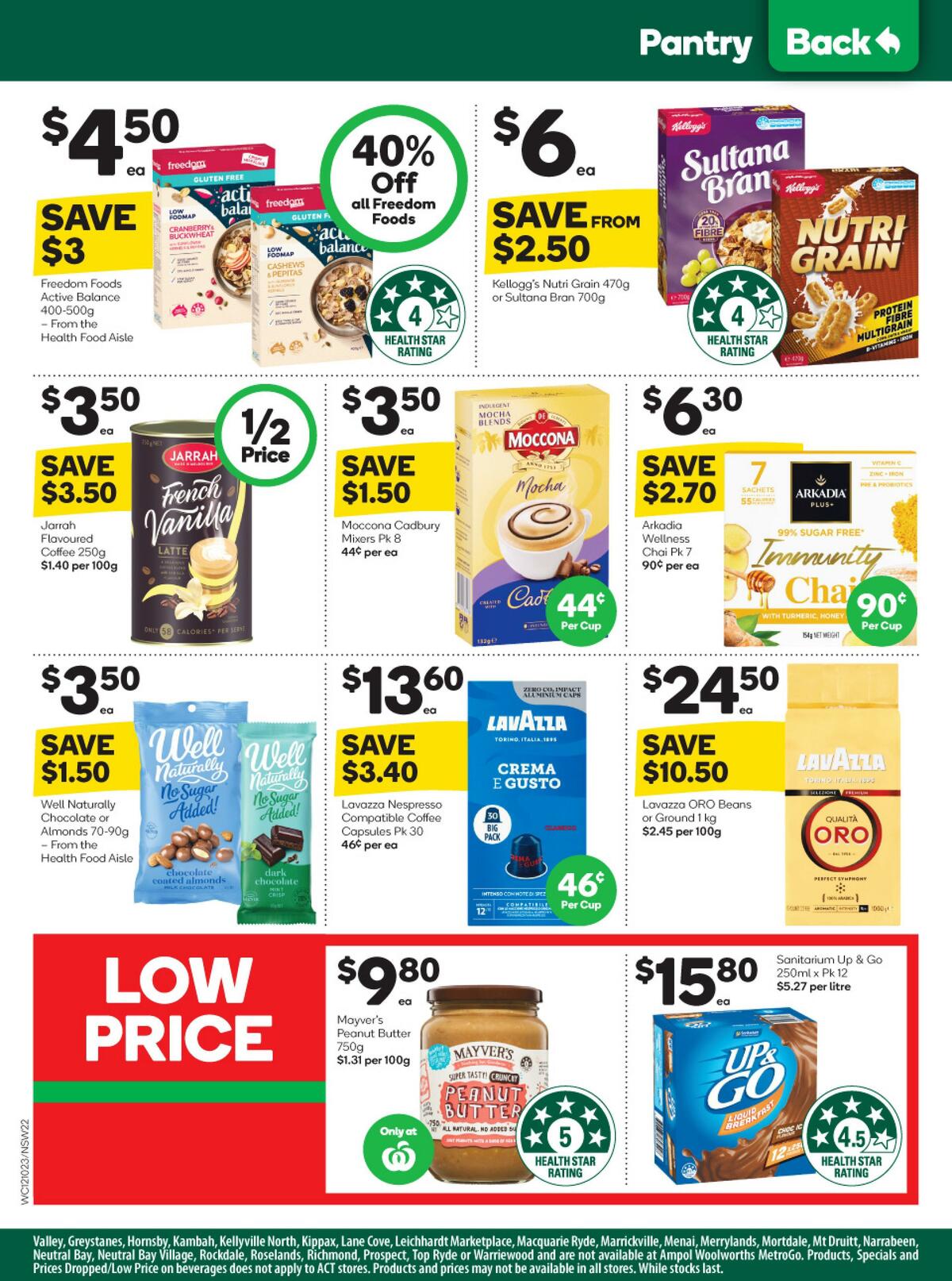 Woolworths Catalogues from 12 October