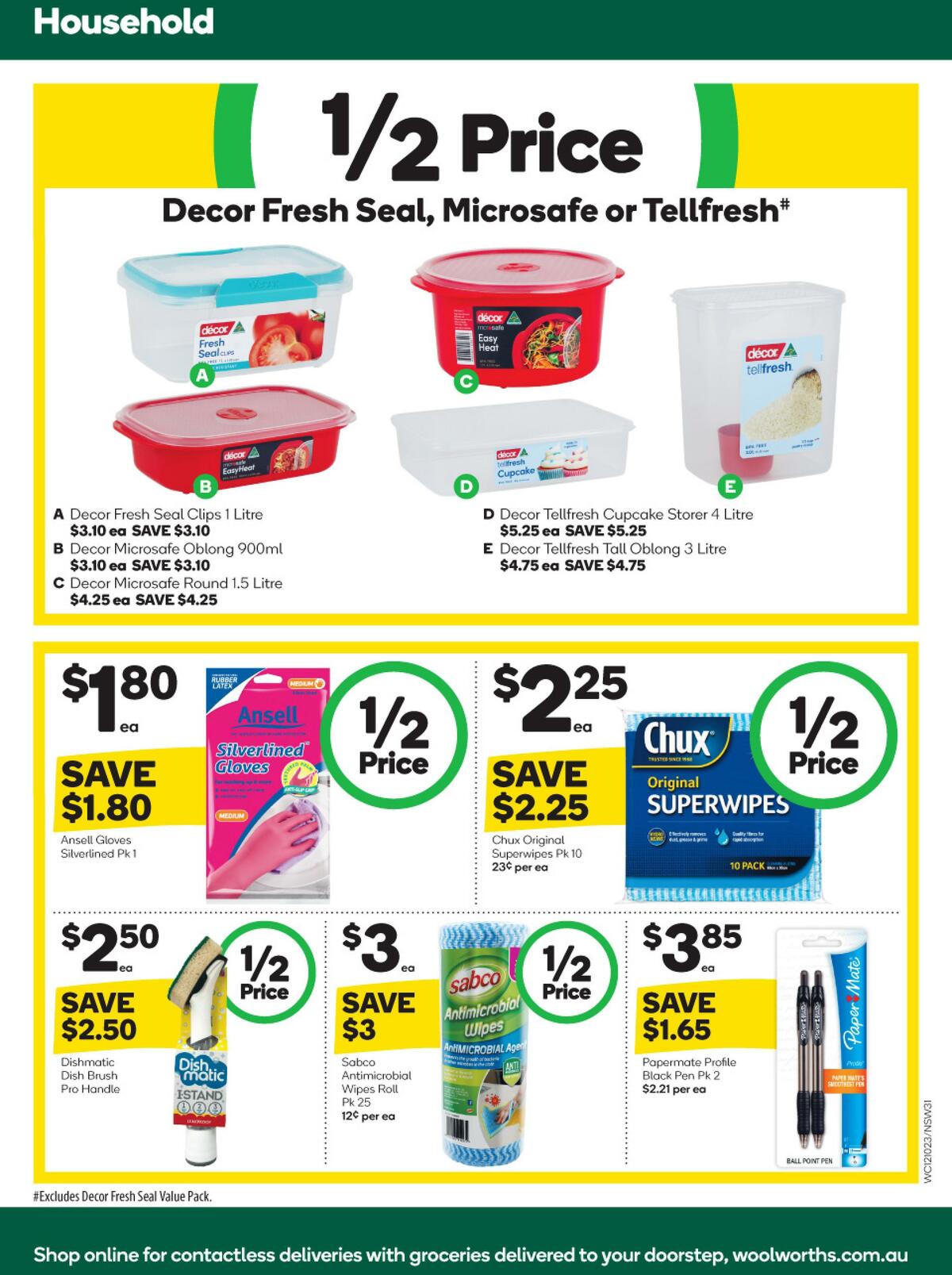 Woolworths Catalogues from 12 October