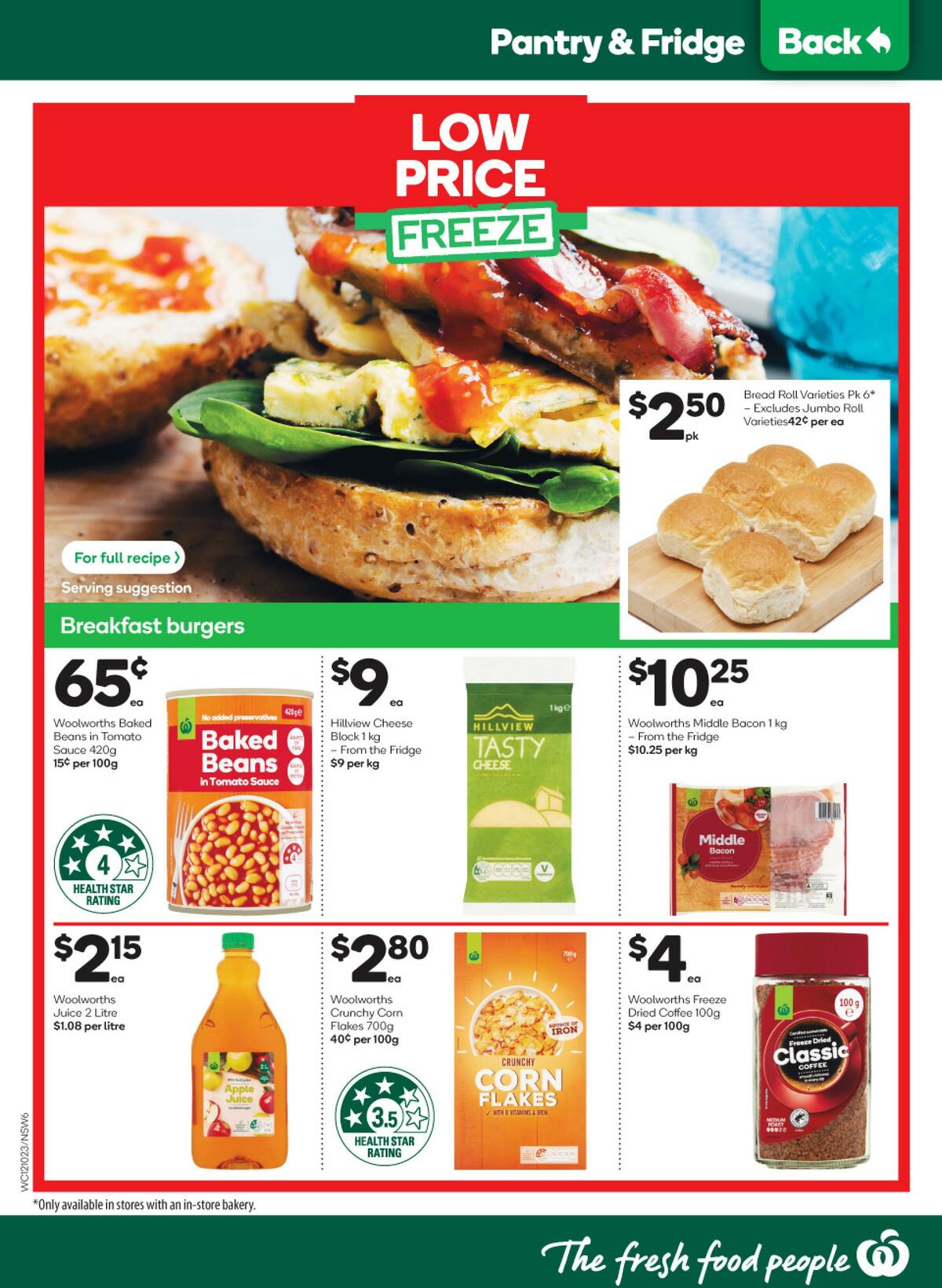Woolworths Catalogues from 12 October