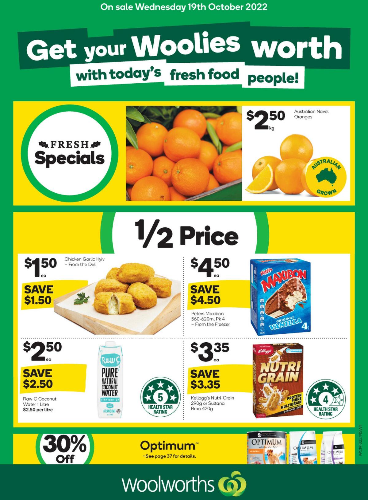 Woolworths Catalogues from 19 October
