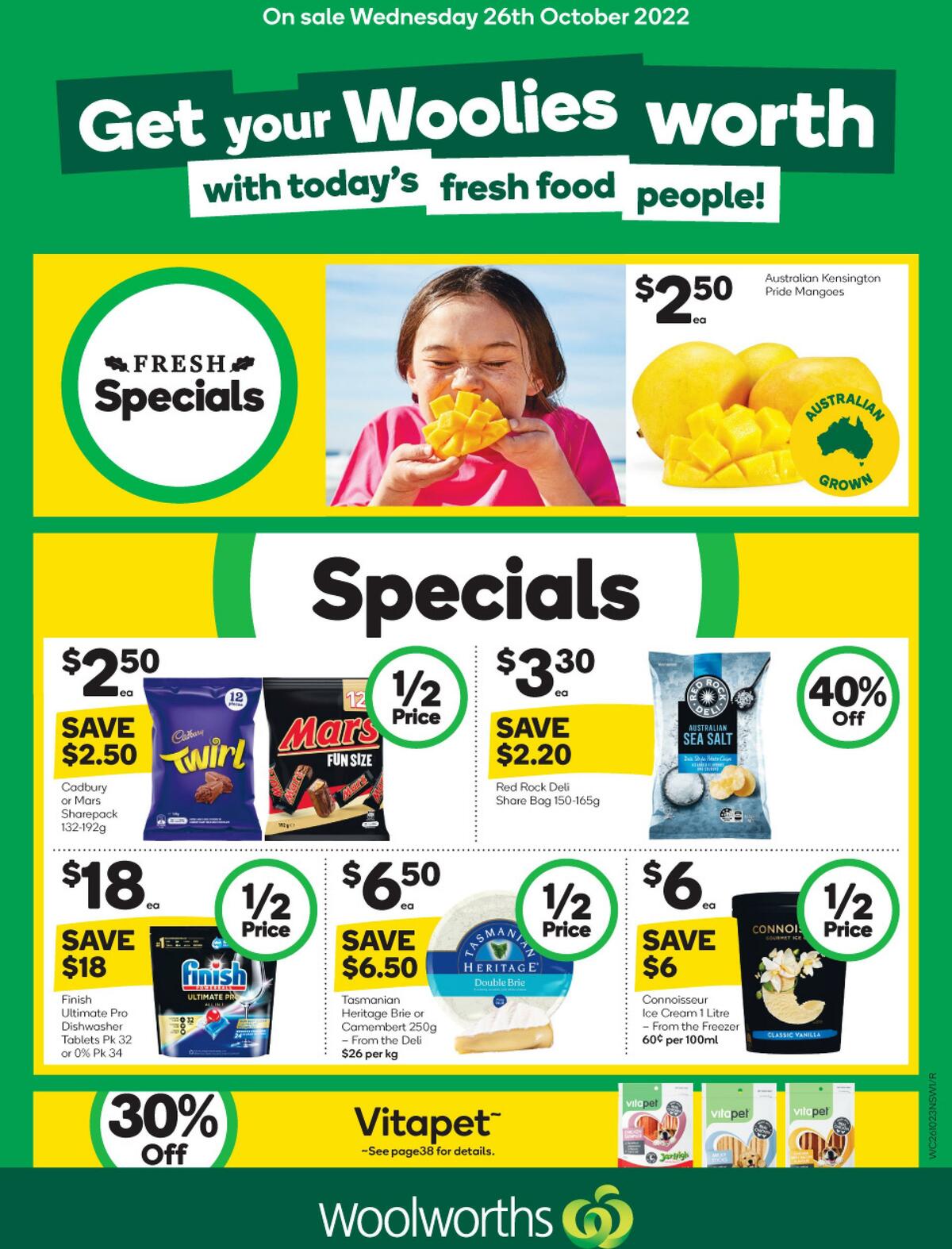 Woolworths Catalogues from 26 October