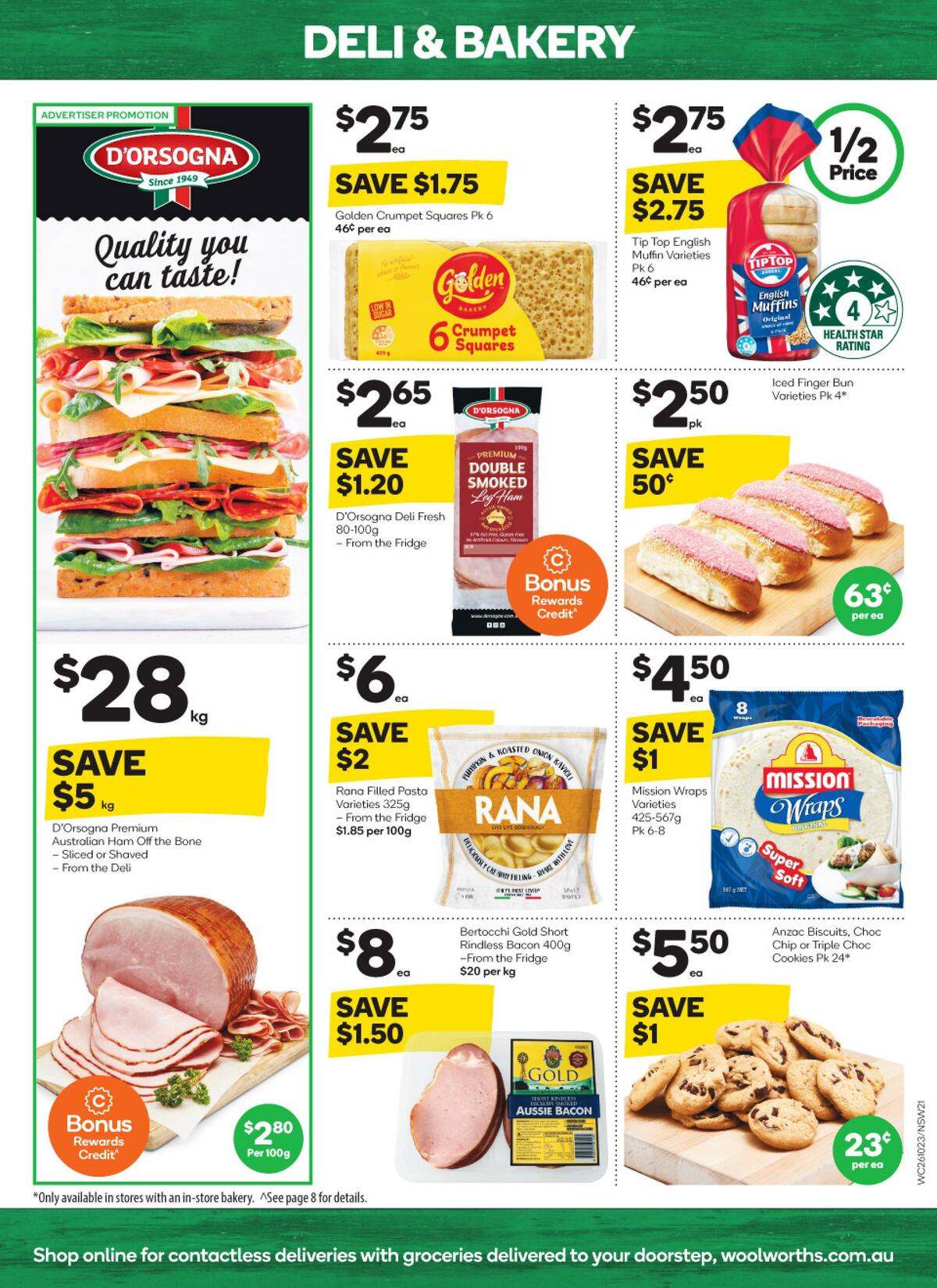 Woolworths Catalogues from 26 October