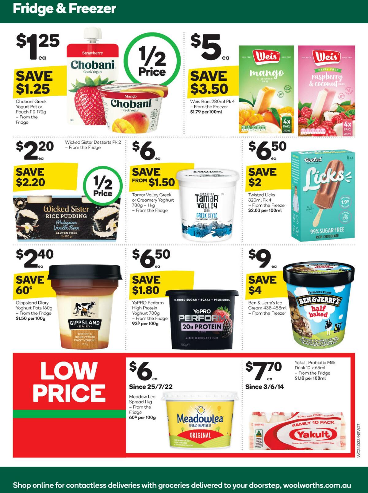 Woolworths Catalogues from 26 October