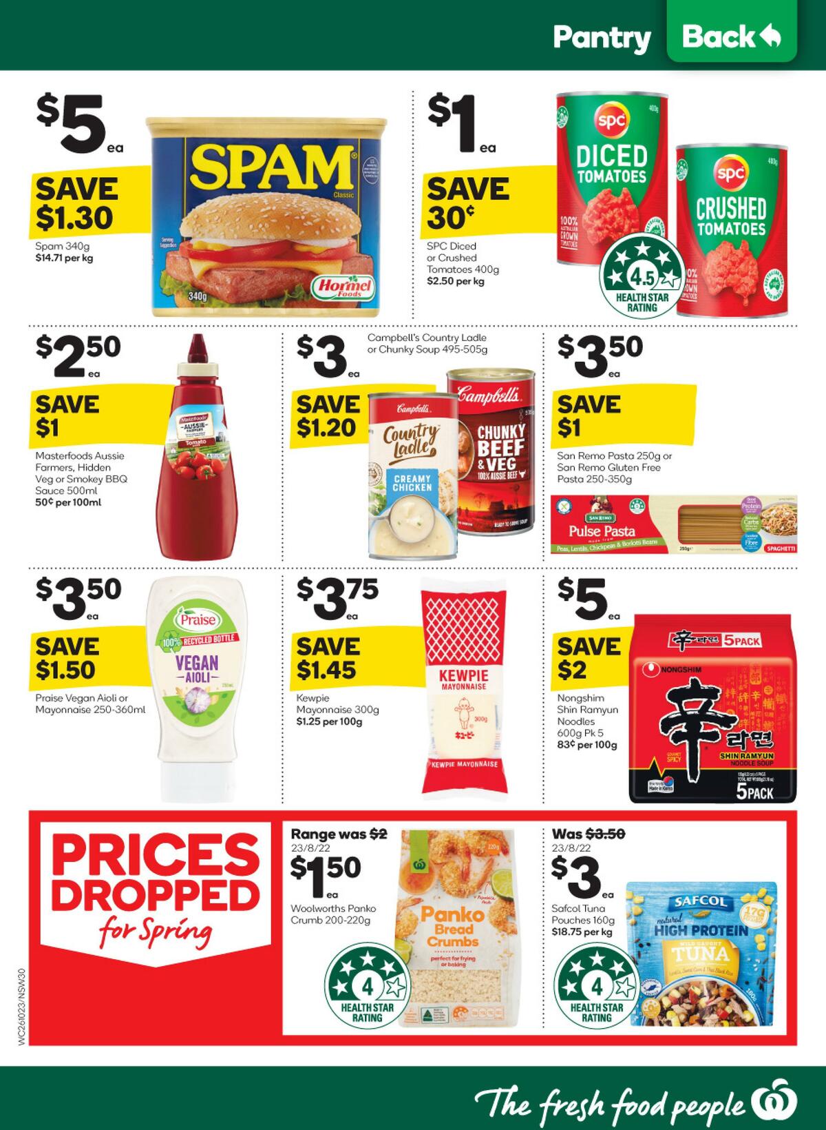 Woolworths Catalogues from 26 October