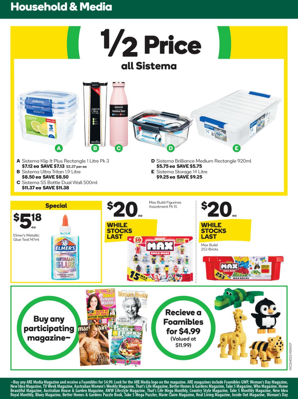 Woolworths Catalogues from 26 October