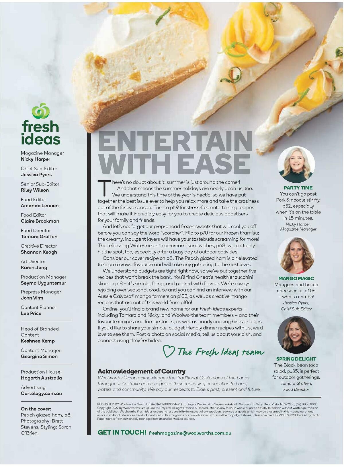 Woolworths Fresh Ideas Magazine November Catalogues from 1 November