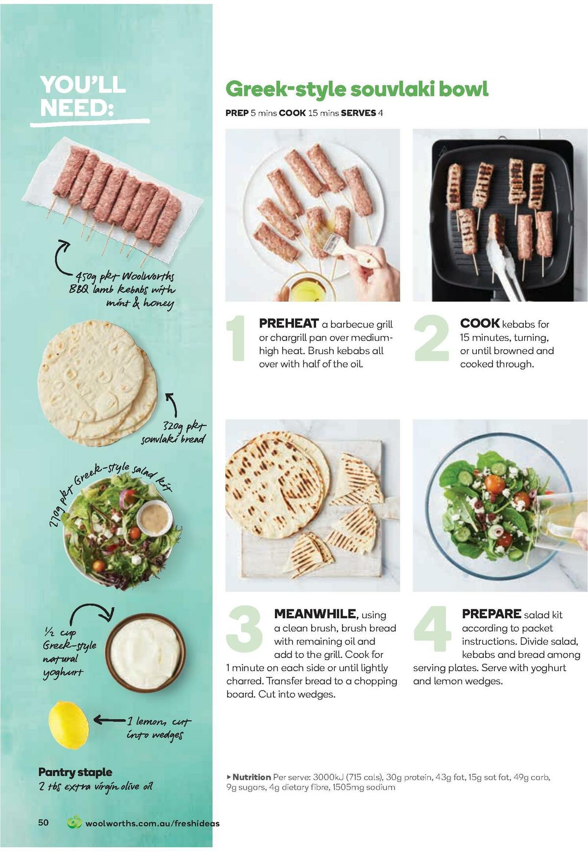 Woolworths Fresh Ideas Magazine November Catalogues from 1 November