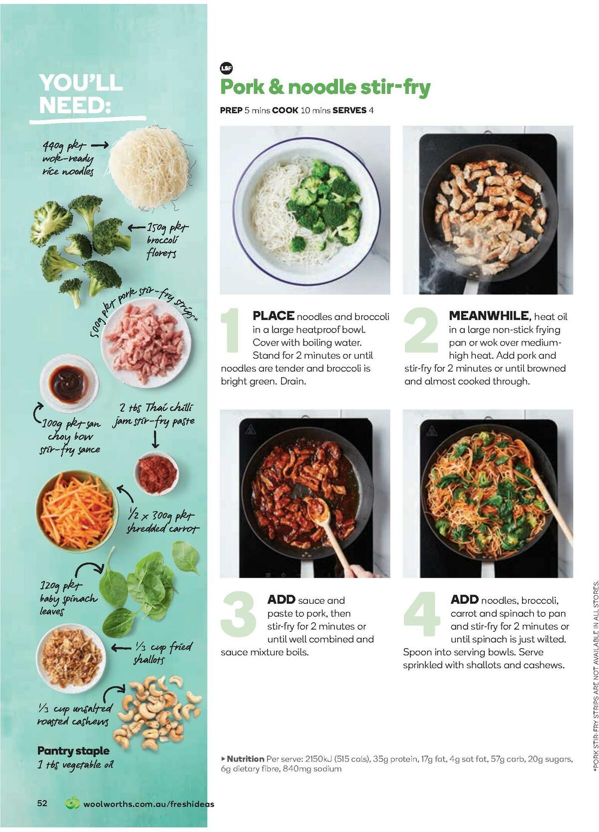 Woolworths Fresh Ideas Magazine November Catalogues from 1 November