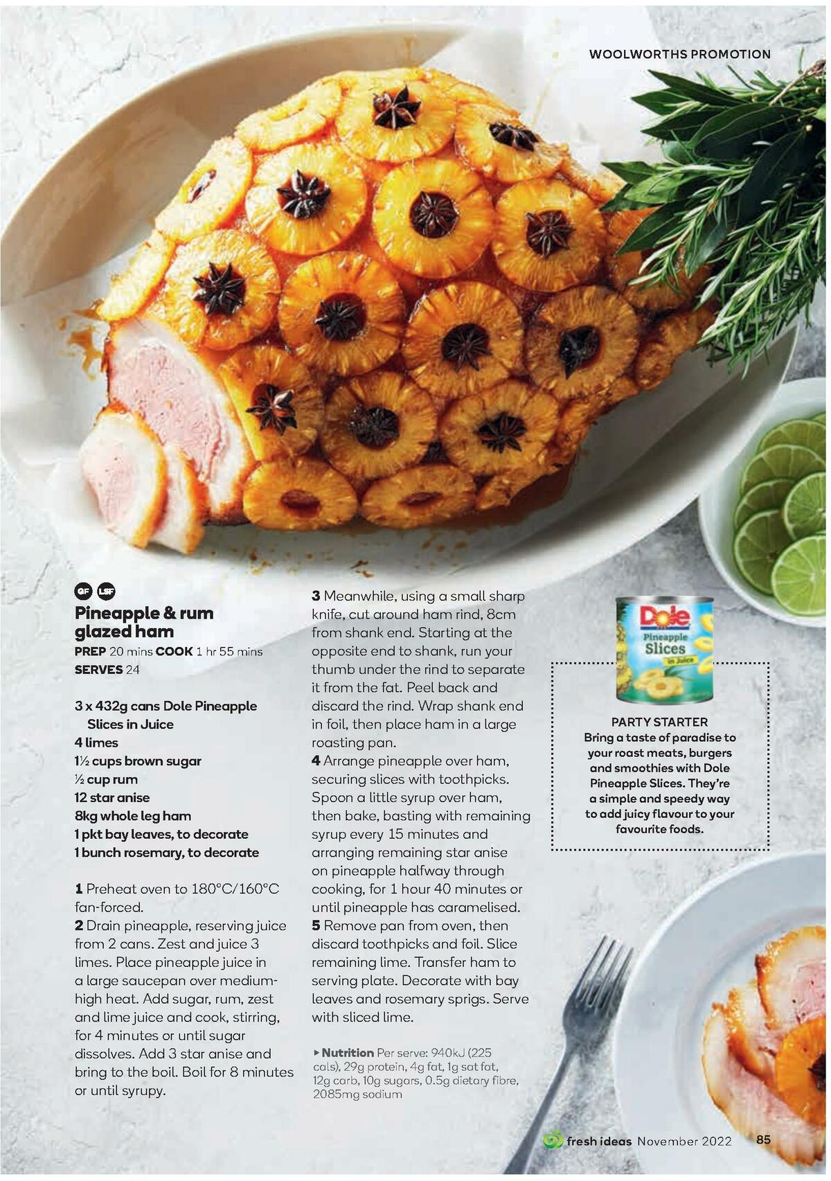 Woolworths Fresh Ideas Magazine November Catalogues from 1 November
