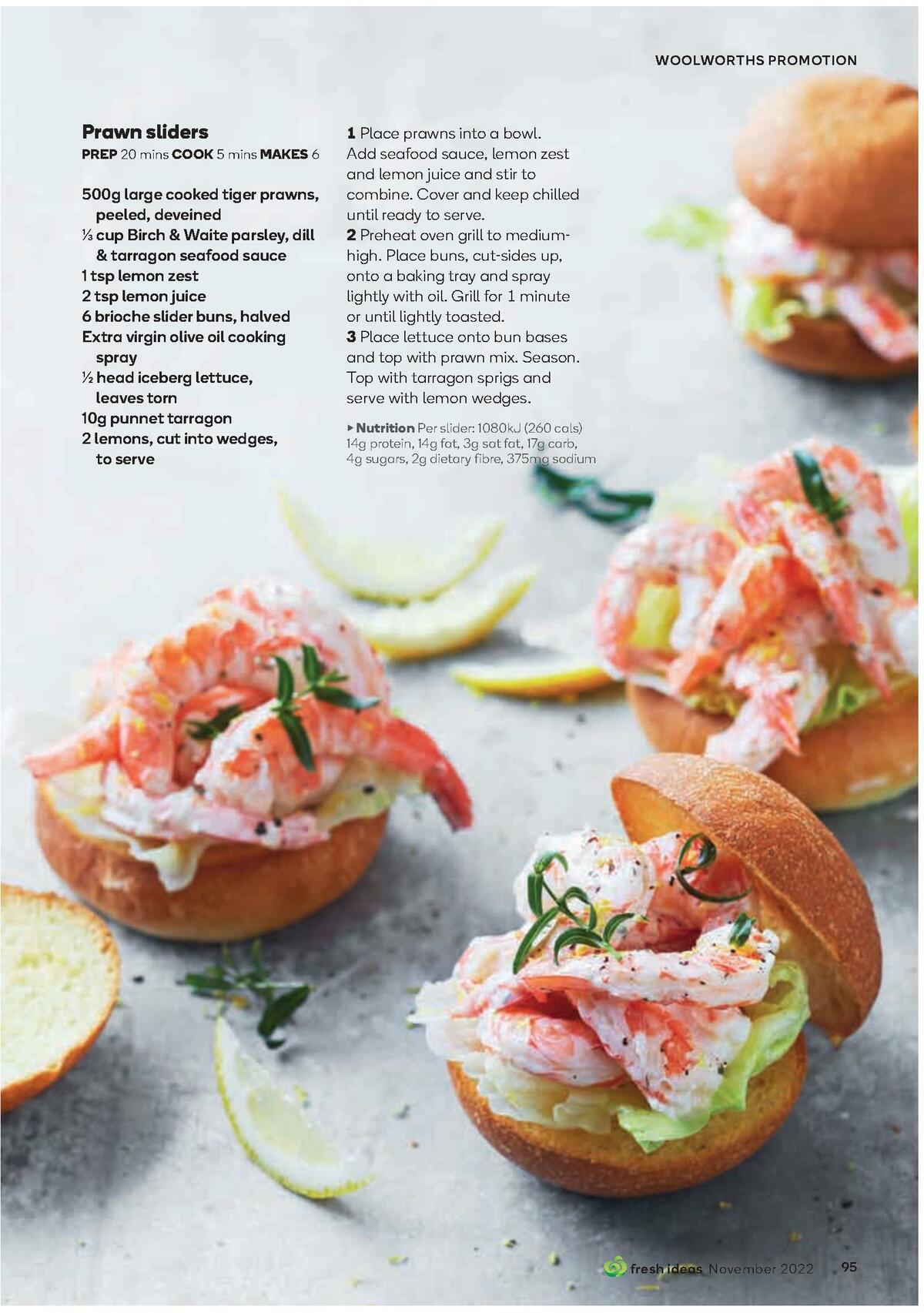 Woolworths Fresh Ideas Magazine November Catalogues from 1 November