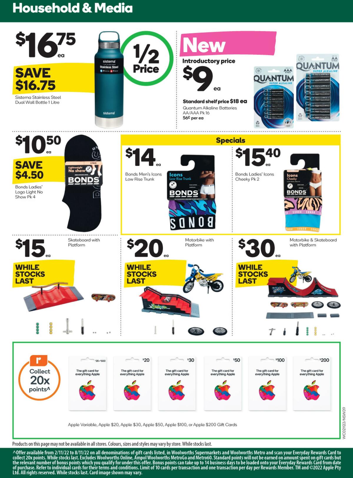 Woolworths Catalogues from 2 November