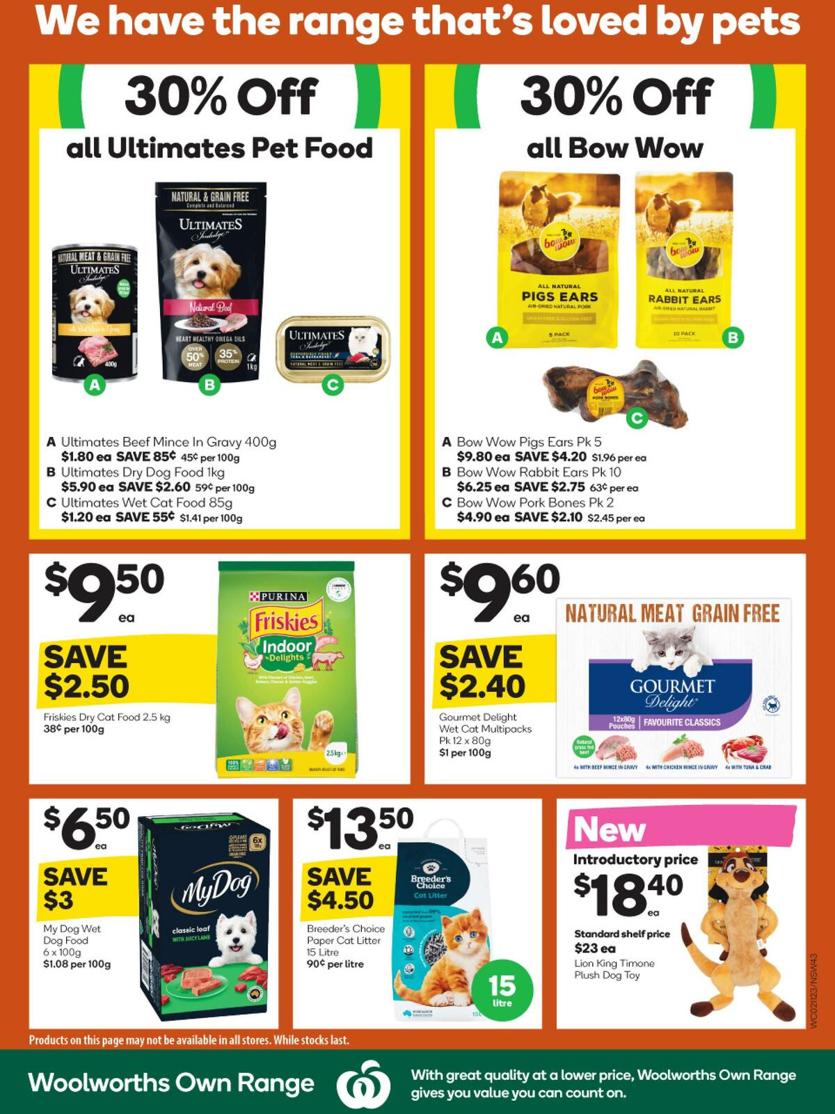 Woolworths Catalogues from 2 November
