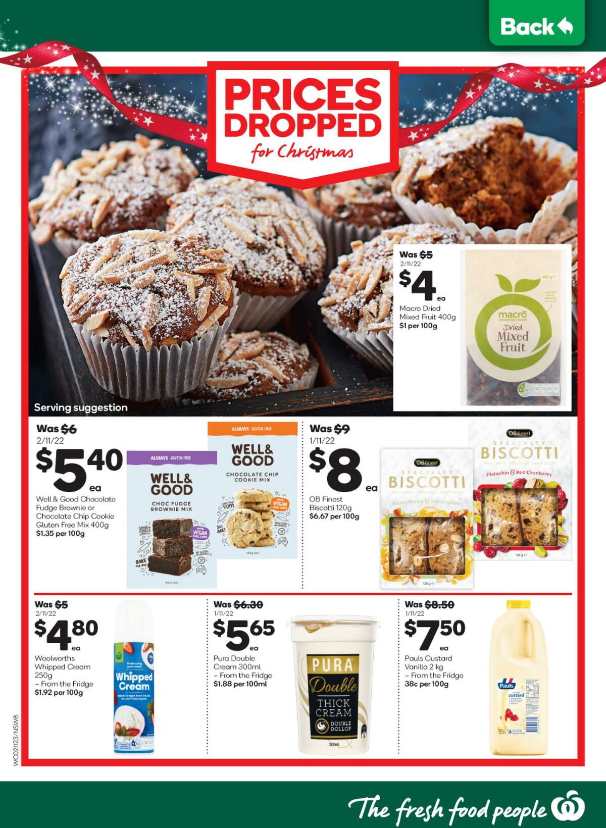 Woolworths Catalogues from 2 November