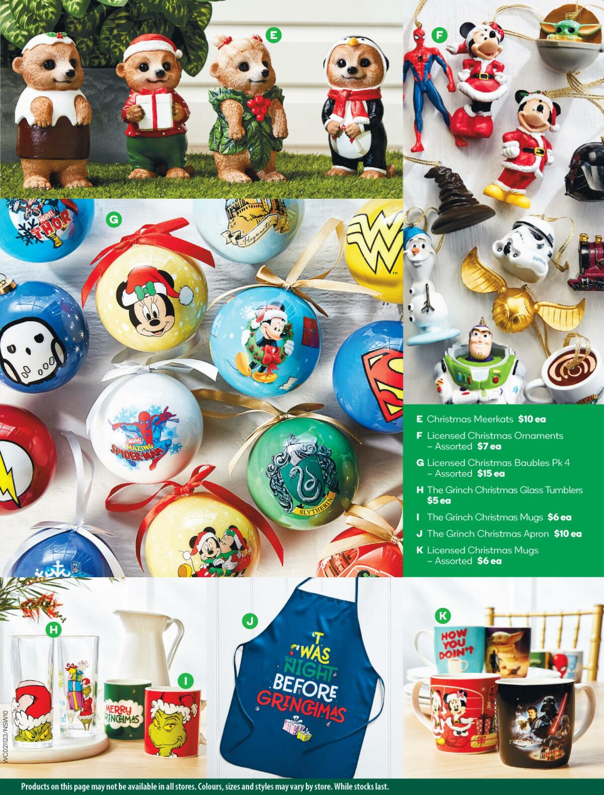 Woolworths Catalogues from 2 November