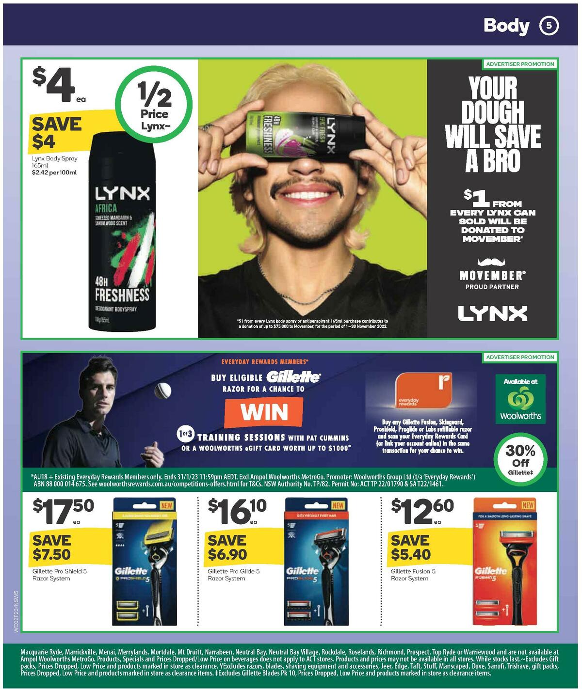 Woolworths Health & Beauty Catalogues from 2 November