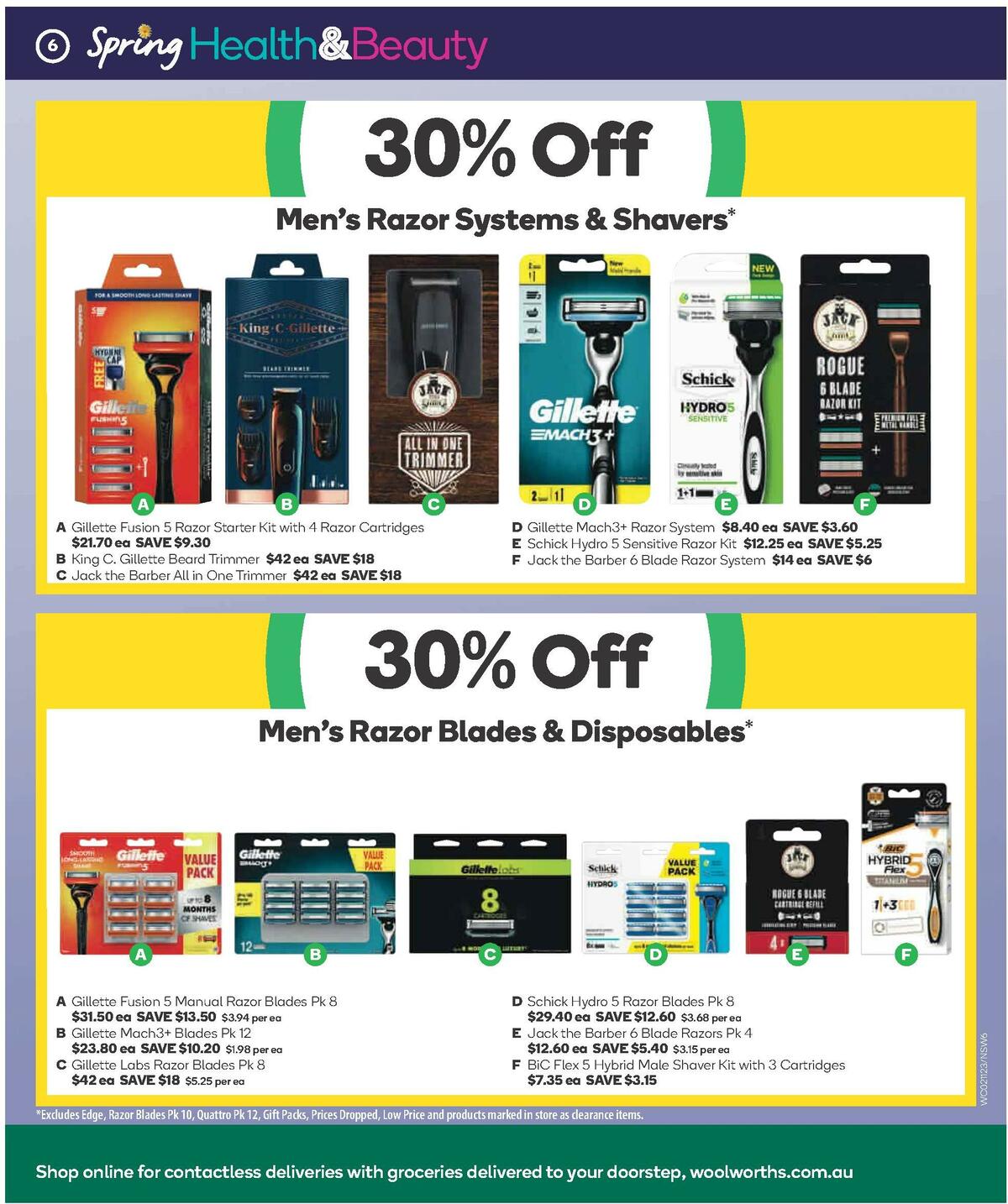 Woolworths Health & Beauty Catalogues from 2 November