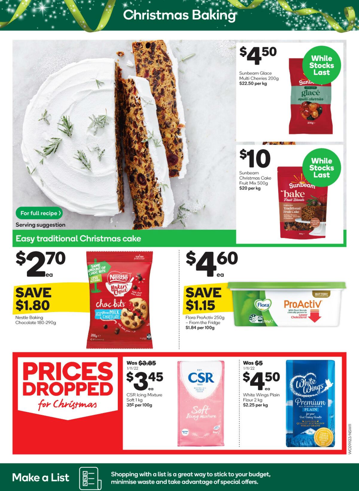 Woolworths Catalogues from 9 November