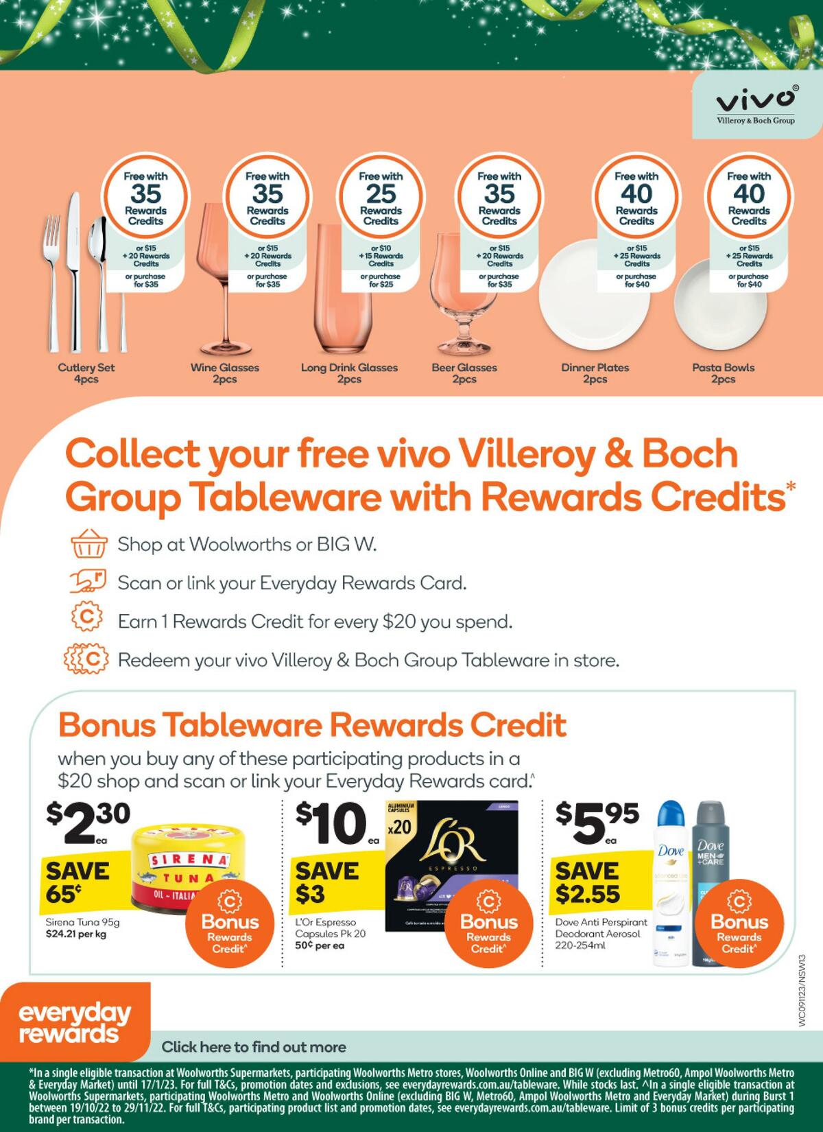 Woolworths Catalogues from 9 November