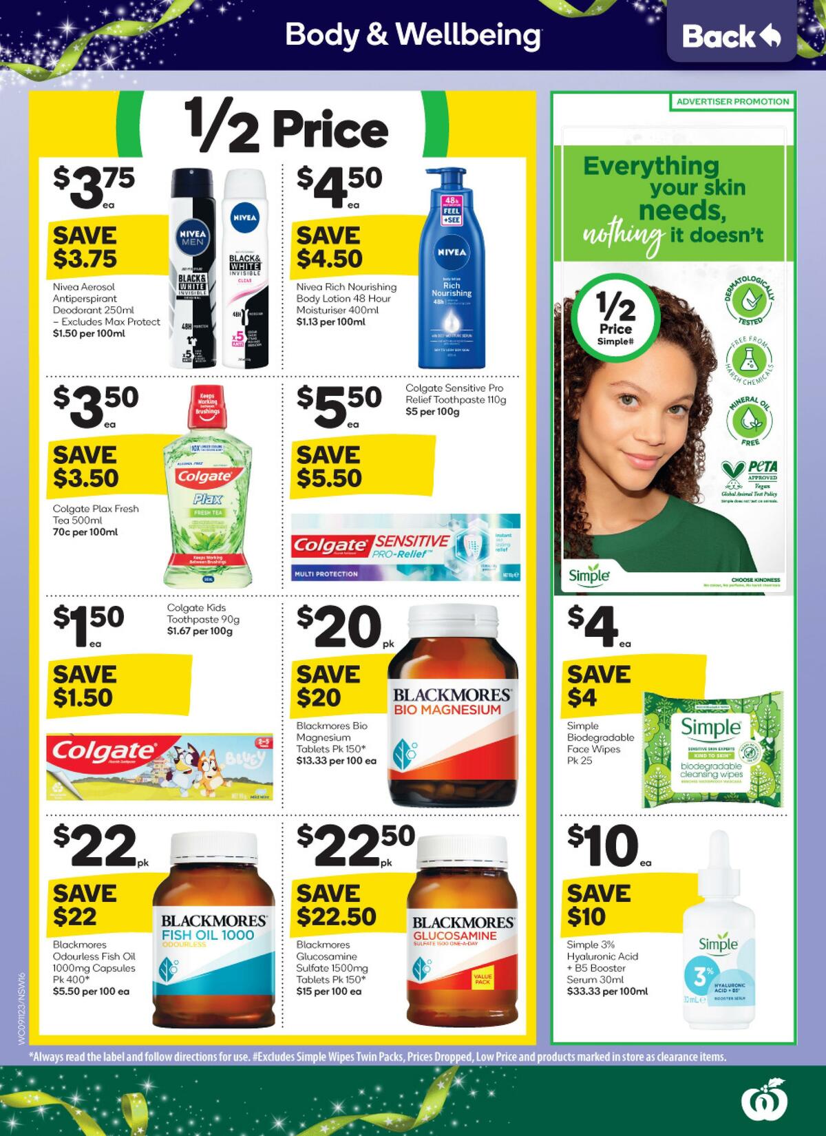Woolworths Catalogues from 9 November