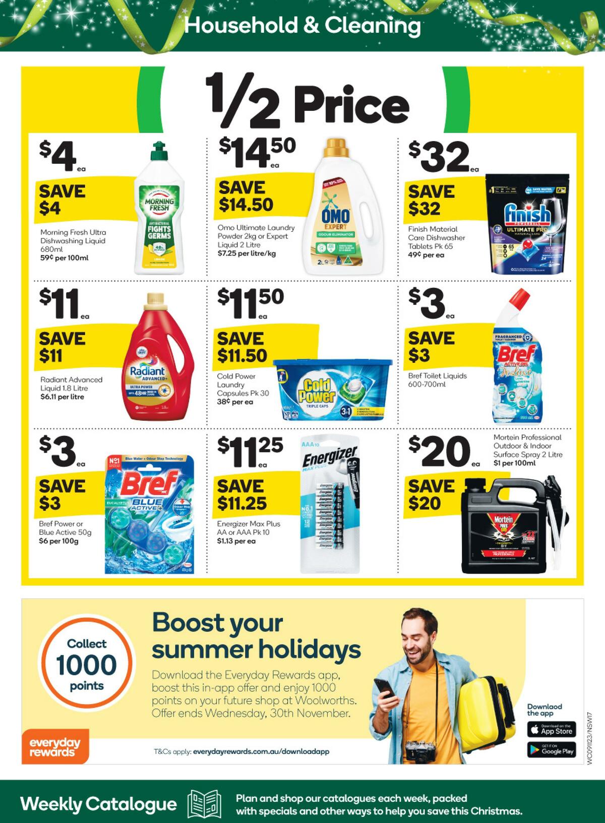 Woolworths Catalogues from 9 November