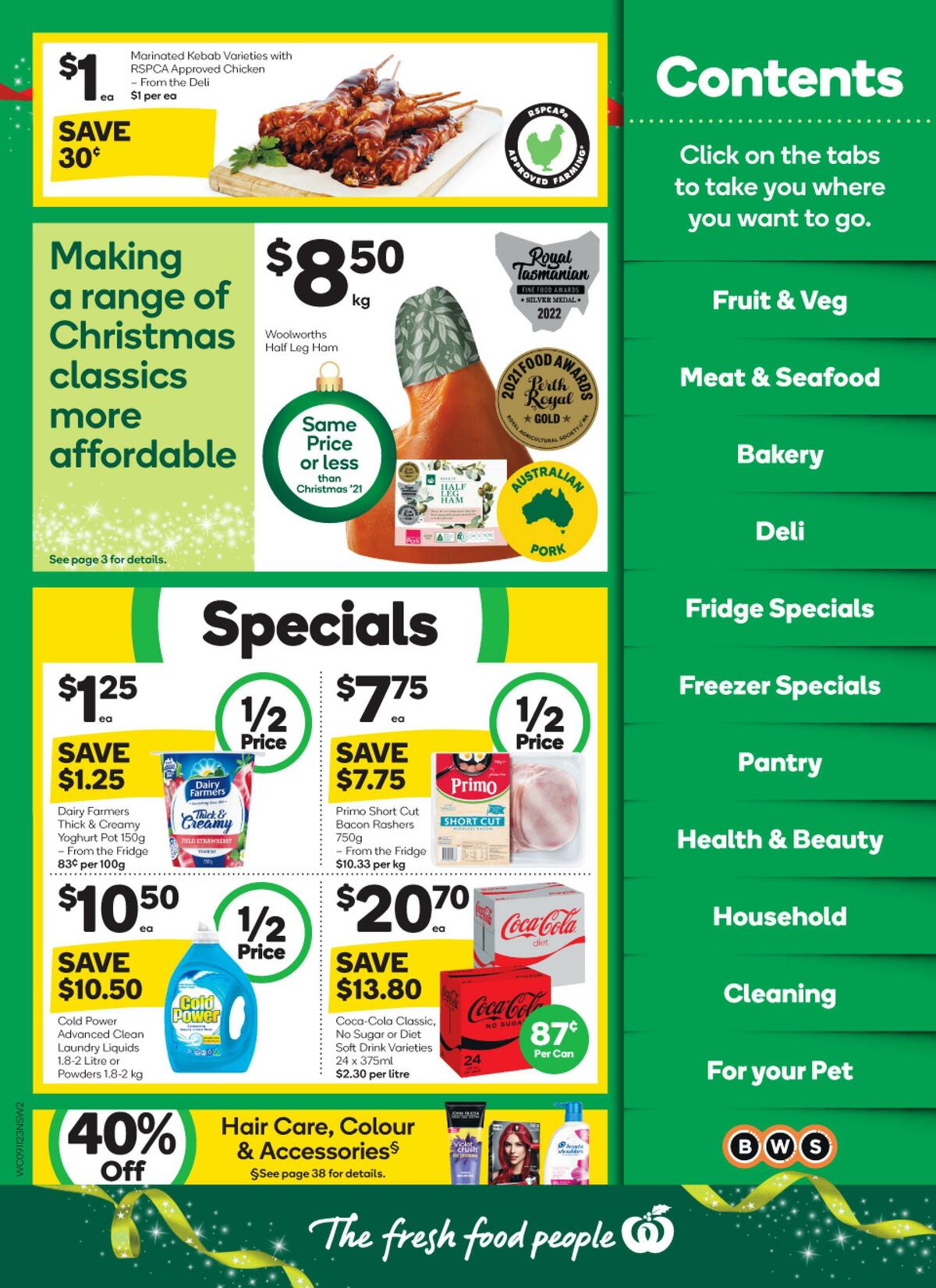 Woolworths Catalogues from 9 November