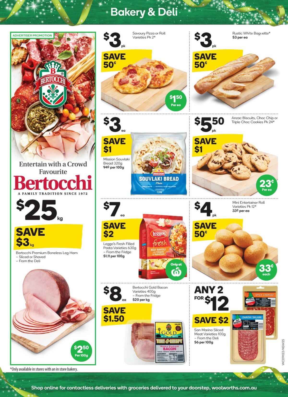 Woolworths Catalogues from 9 November
