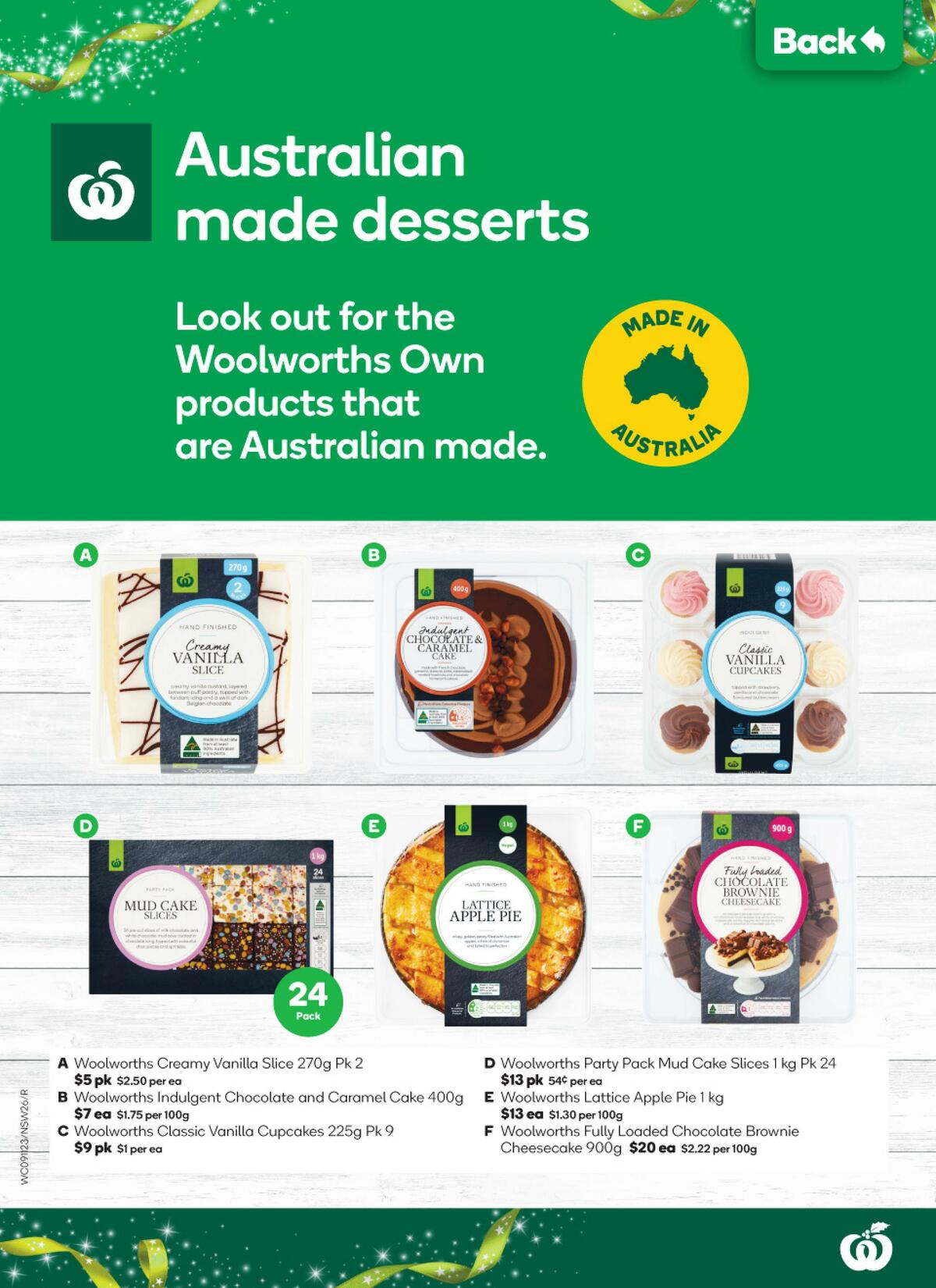 Woolworths Catalogues from 9 November
