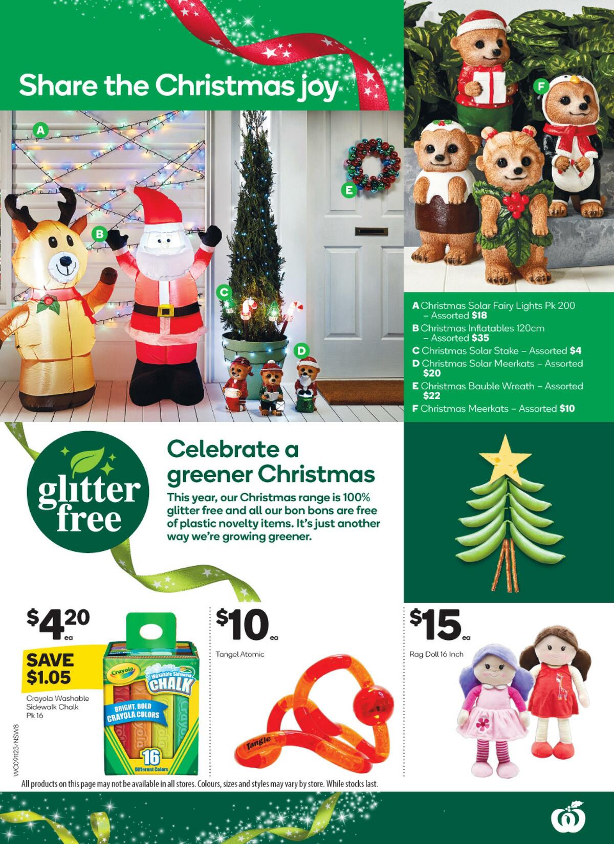 Woolworths Catalogues from 9 November