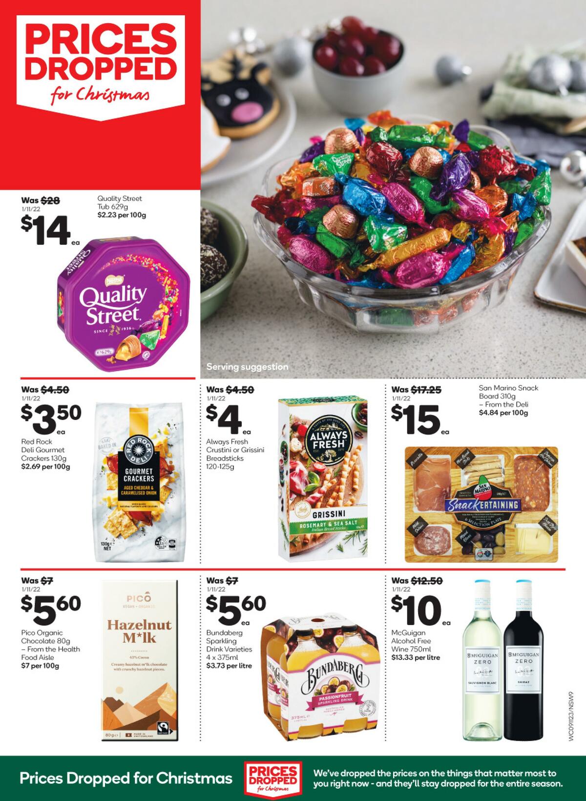 Woolworths Catalogues from 9 November