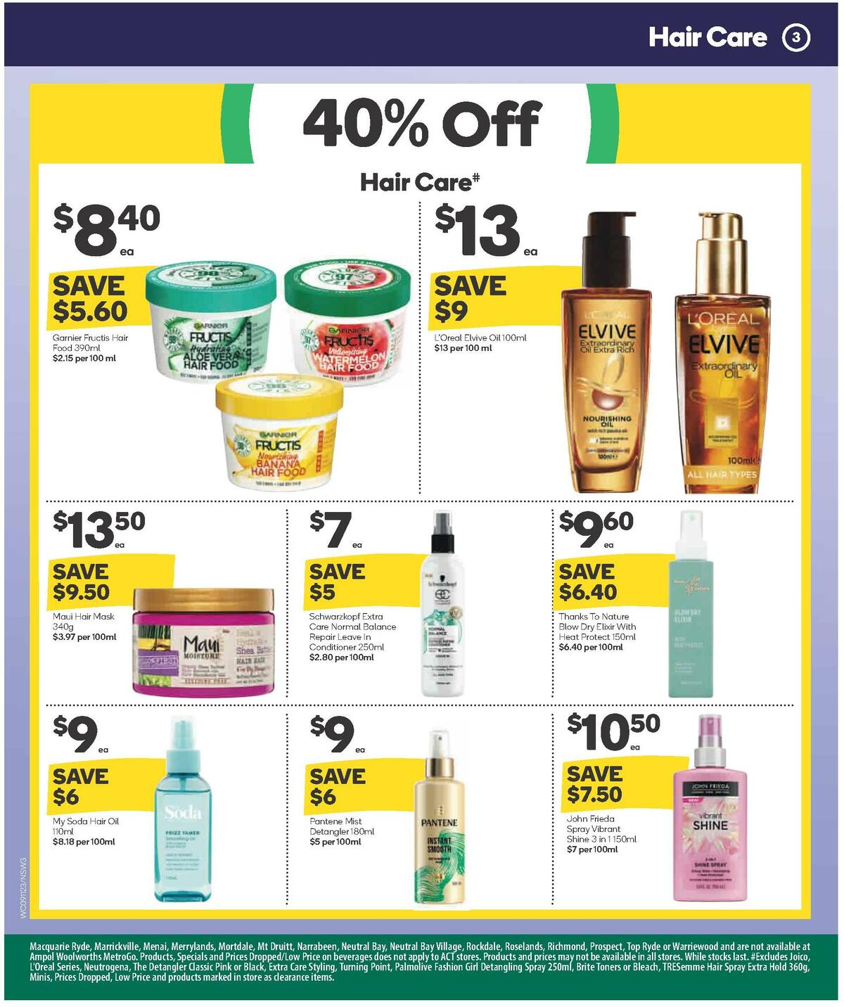 Woolworths Spring Health & Beauty Catalogues from 9 November