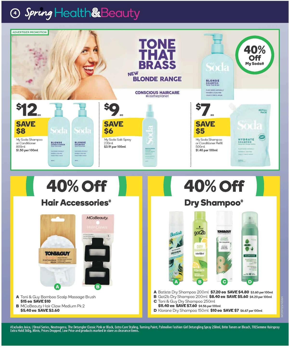 Woolworths Spring Health & Beauty Catalogues from 9 November