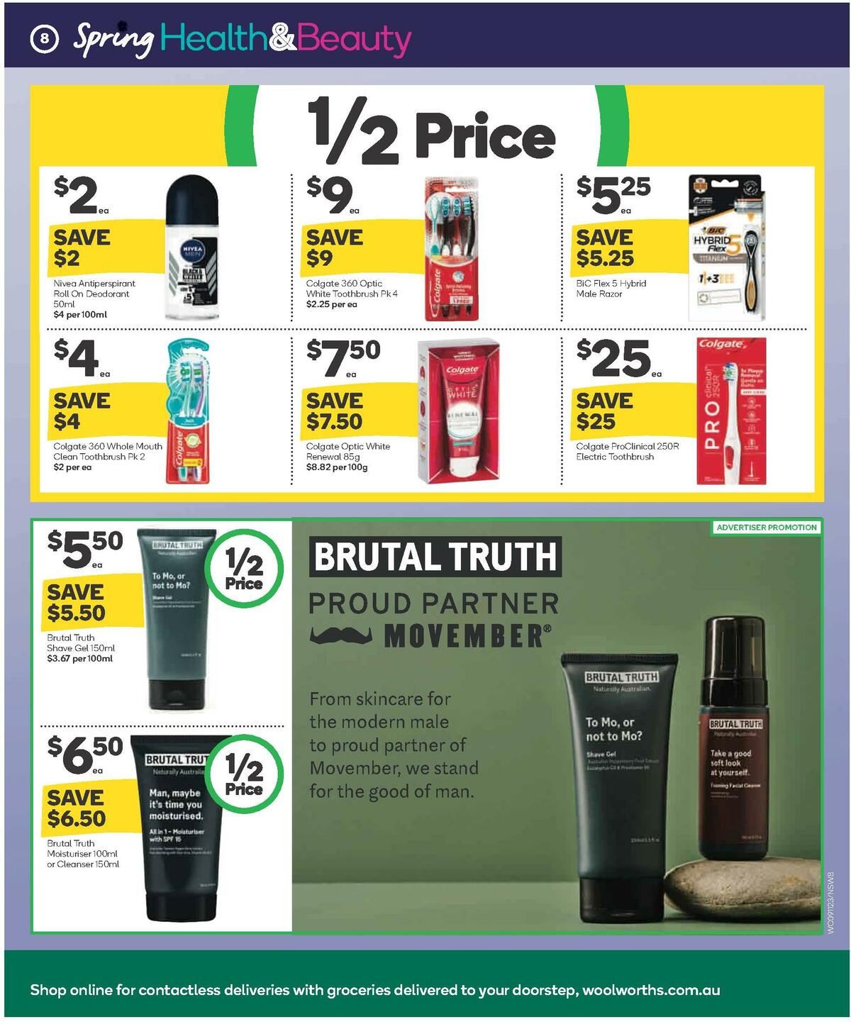 Woolworths Spring Health & Beauty Catalogues from 9 November