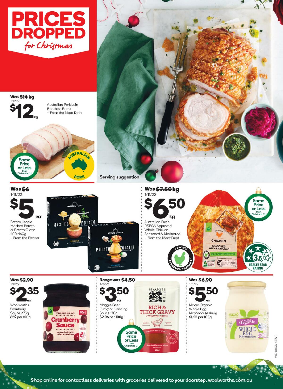 Woolworths Catalogues from 16 November