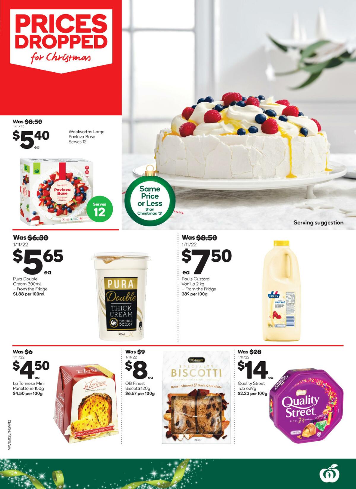 Woolworths Catalogues from 16 November