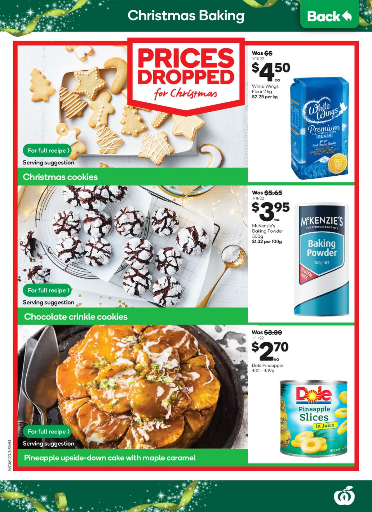 Woolworths Catalogues from 16 November