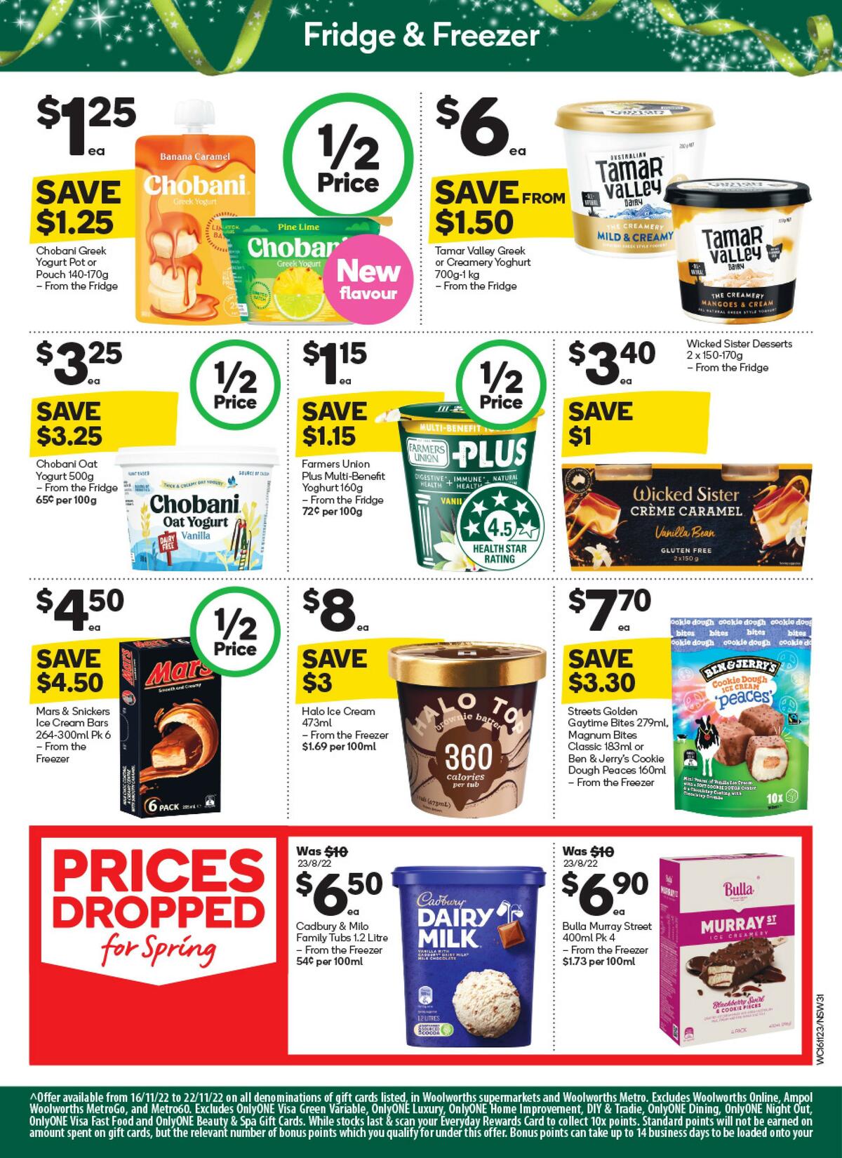 Woolworths Catalogues from 16 November
