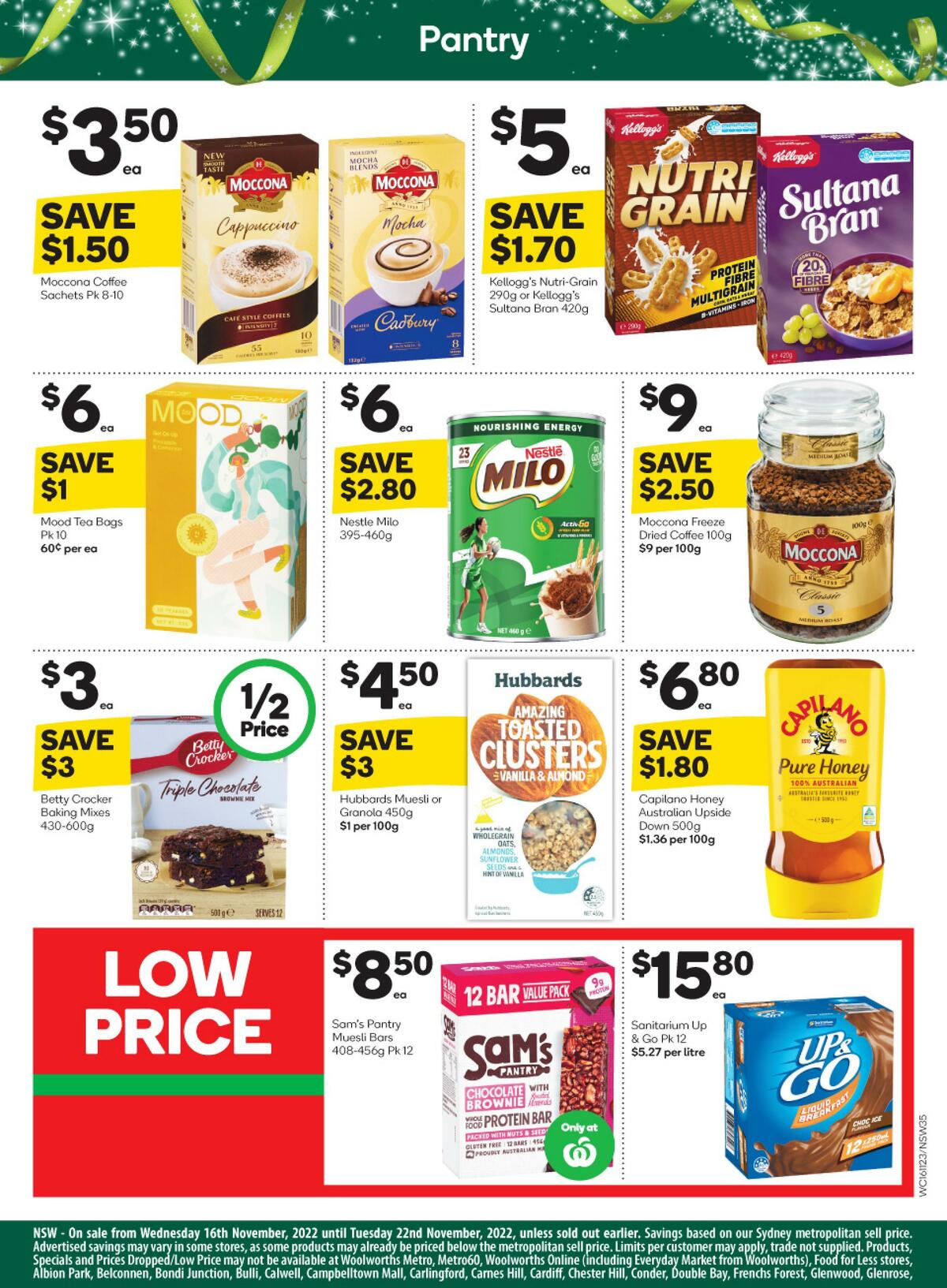 Woolworths Catalogues from 16 November