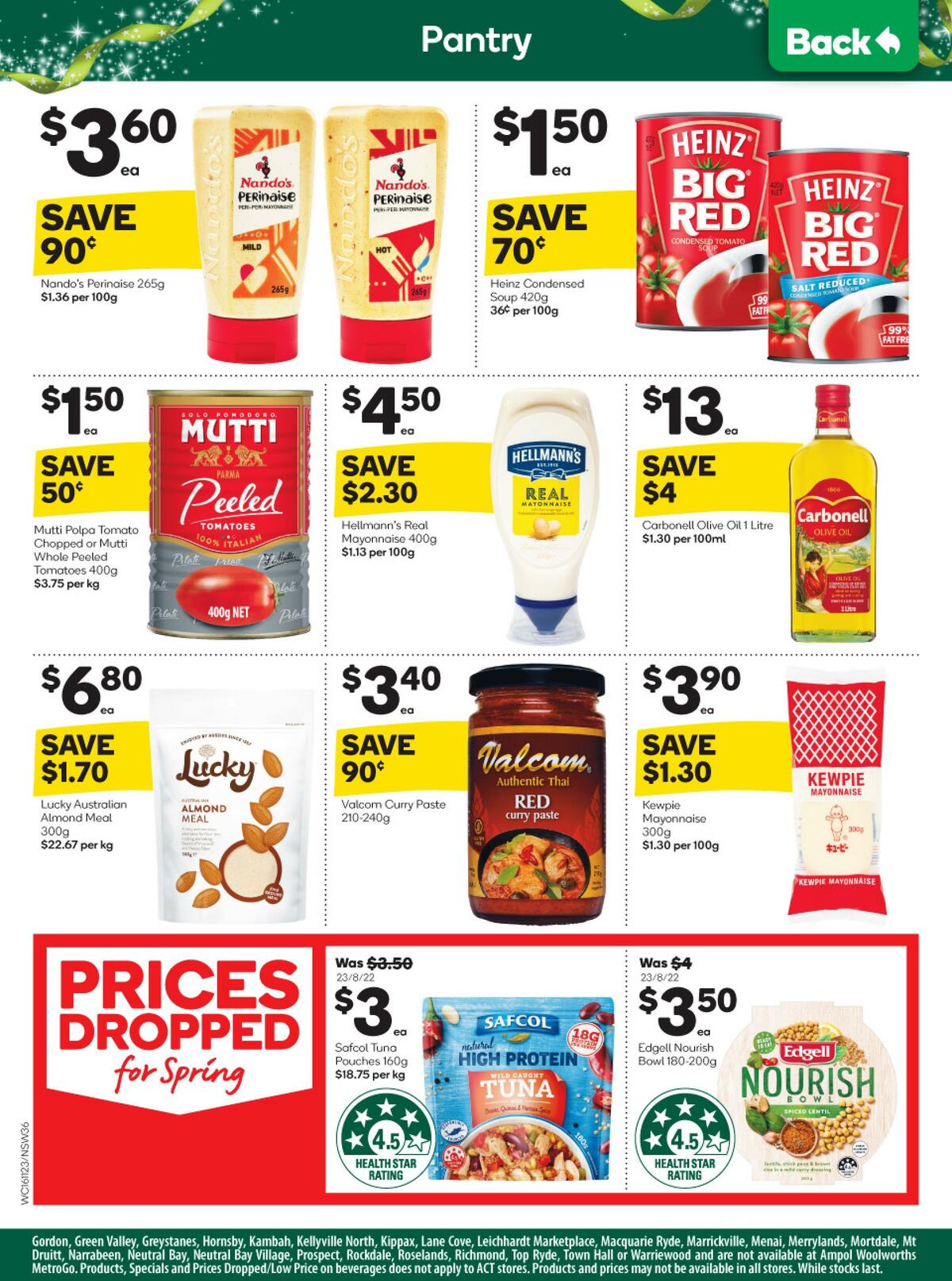 Woolworths Catalogues from 16 November