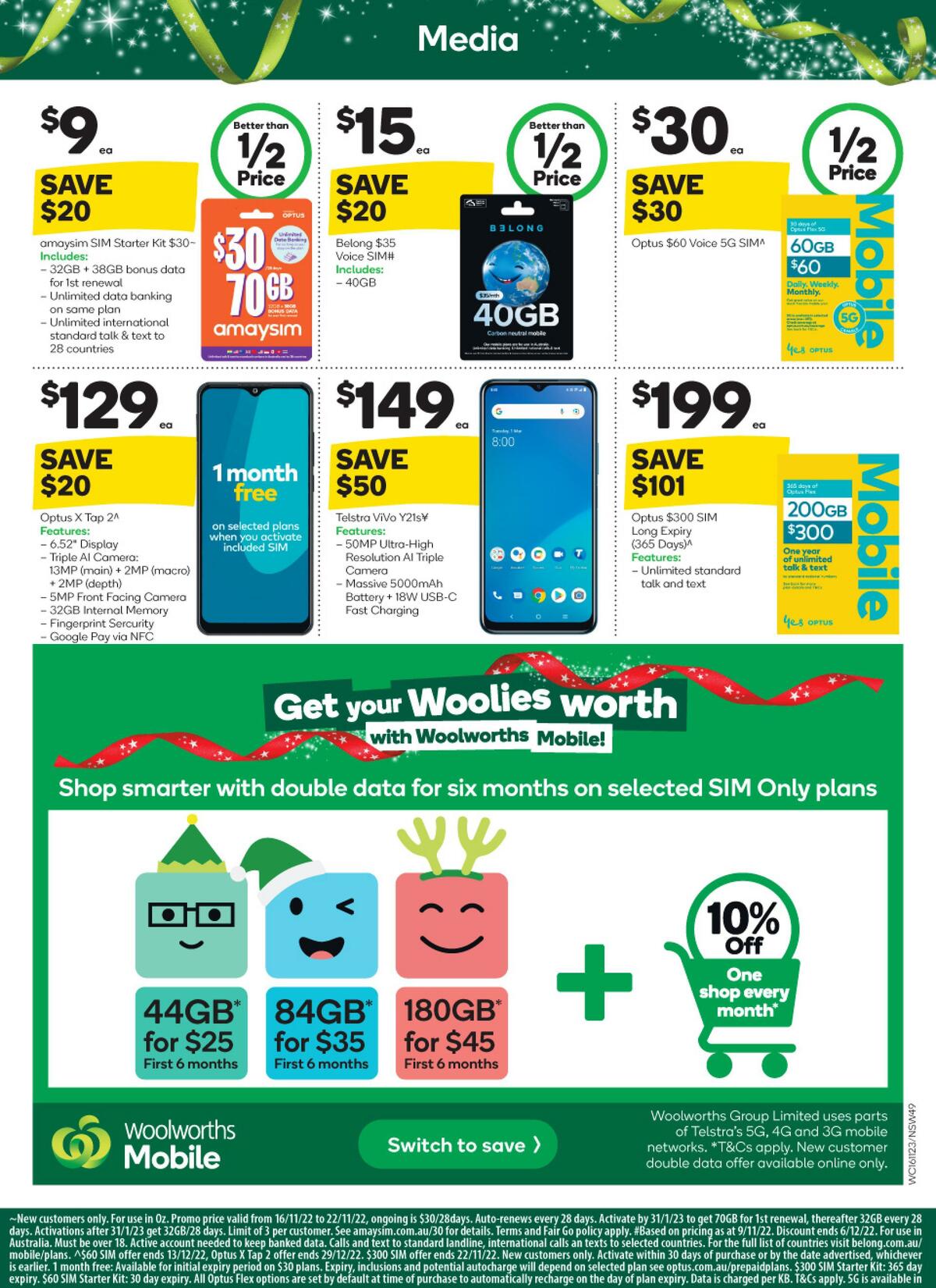 Woolworths Catalogues from 16 November