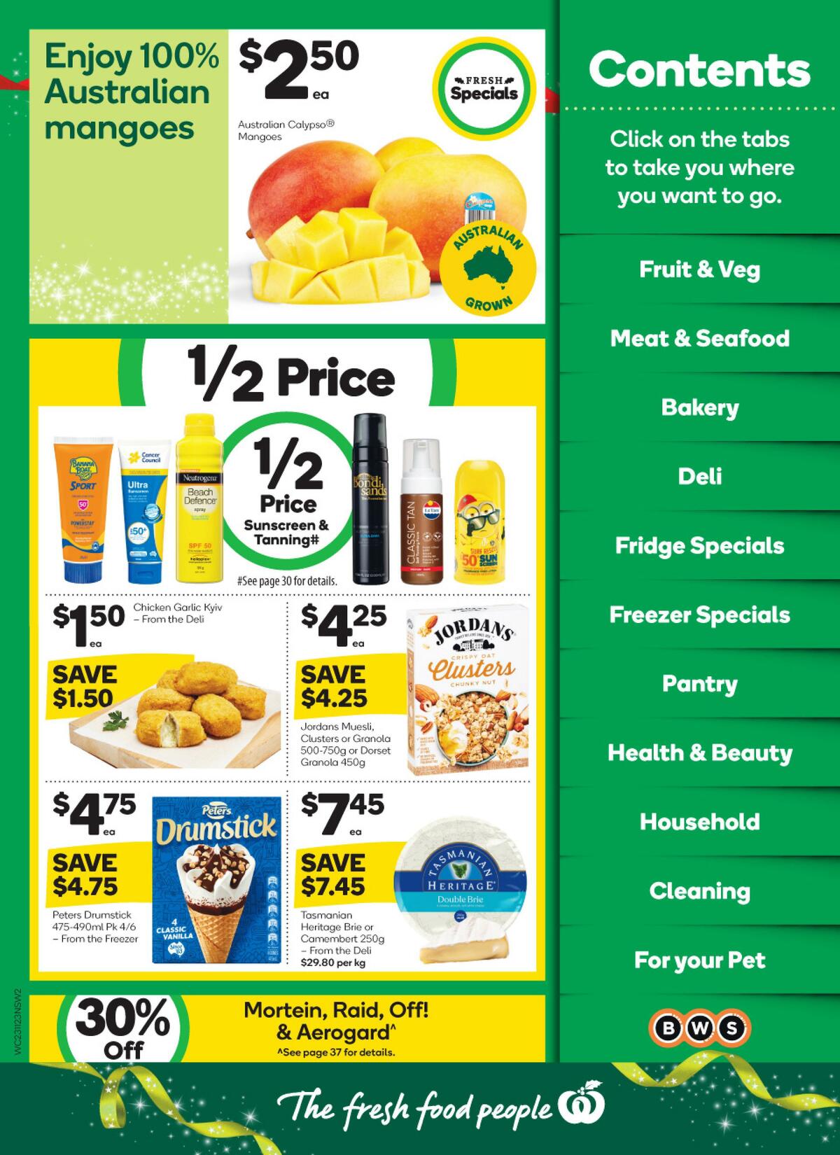 Woolworths Catalogues from 23 November