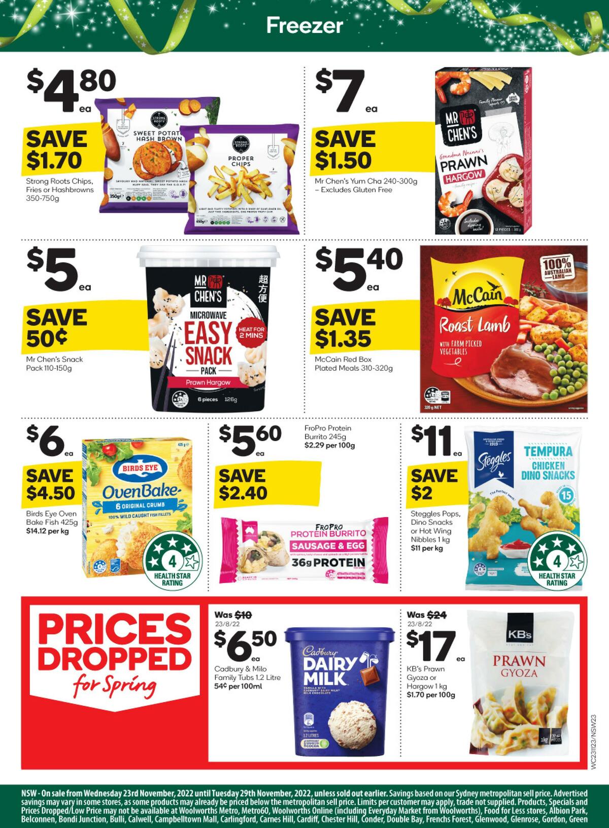 Woolworths Catalogues from 23 November
